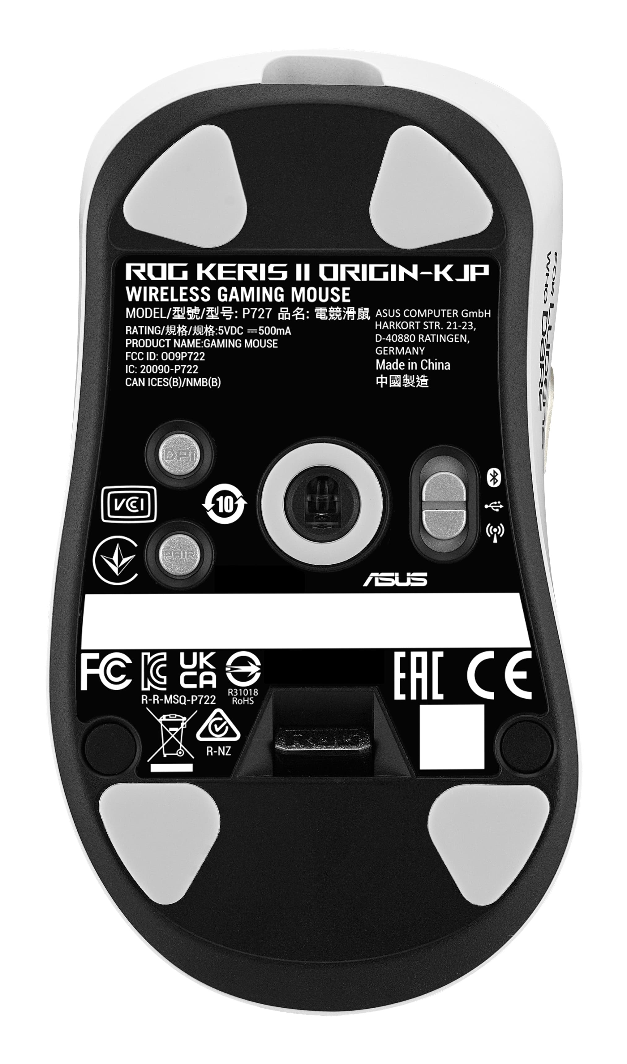 Asus Maus Kojima Rog Keris Ii Origin-Kjp Wht