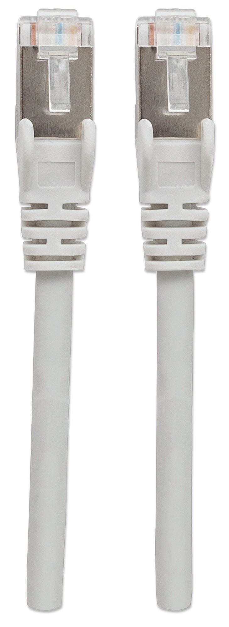 Intellinet Patchkabel Rj45 S/Ftp Cat6 5.0m Lszh Hebels. Grau