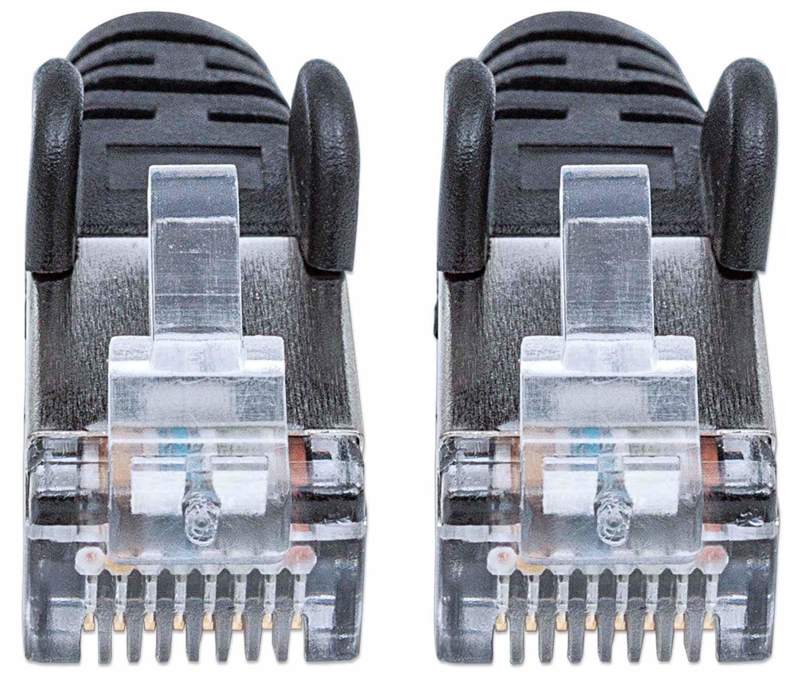 Intellinet Patchkabel Cat6a-Stecker/Cat7-Rohkabel 1,5m Sw