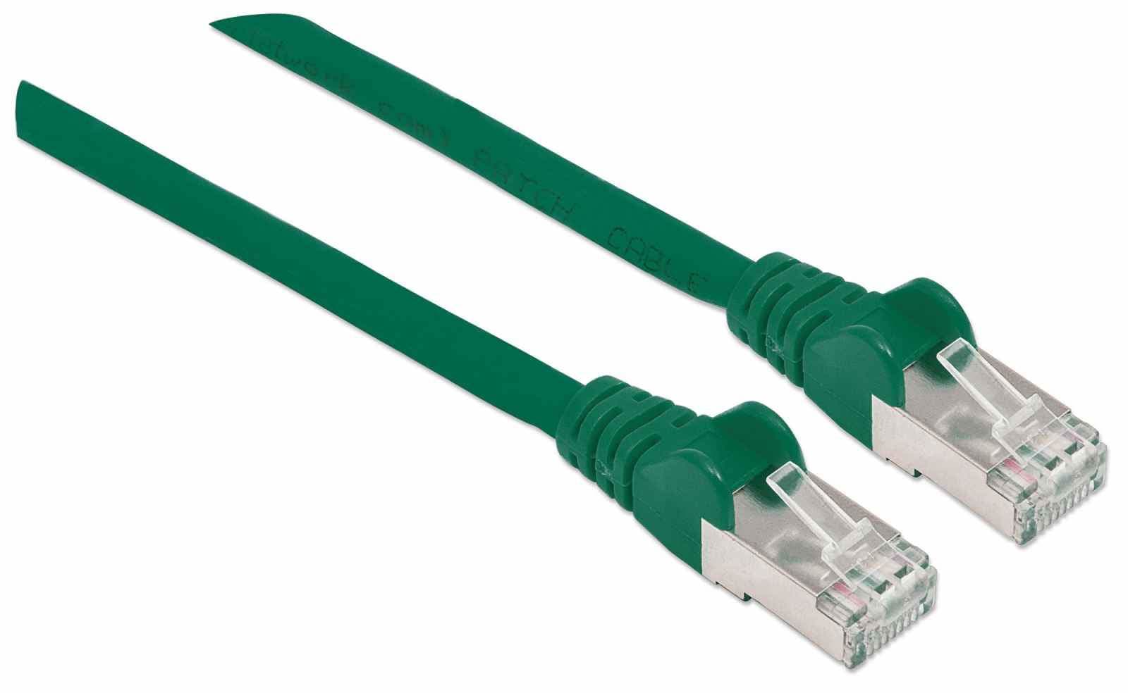 Intellinet Patchkabel Cat6a-Stecker/Cat7-Rohkabel 2m Grün