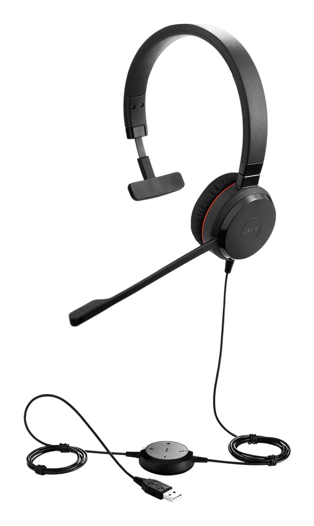 Jabra Headset Evolve 30 Ii Ms Duo Usb-C/A Schnurgebunden