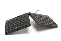 Bakkerelkhuizen Goldtouch Travel Go2 Wired Tastatur Büro Usb Qwertz Deutsch Schwarz