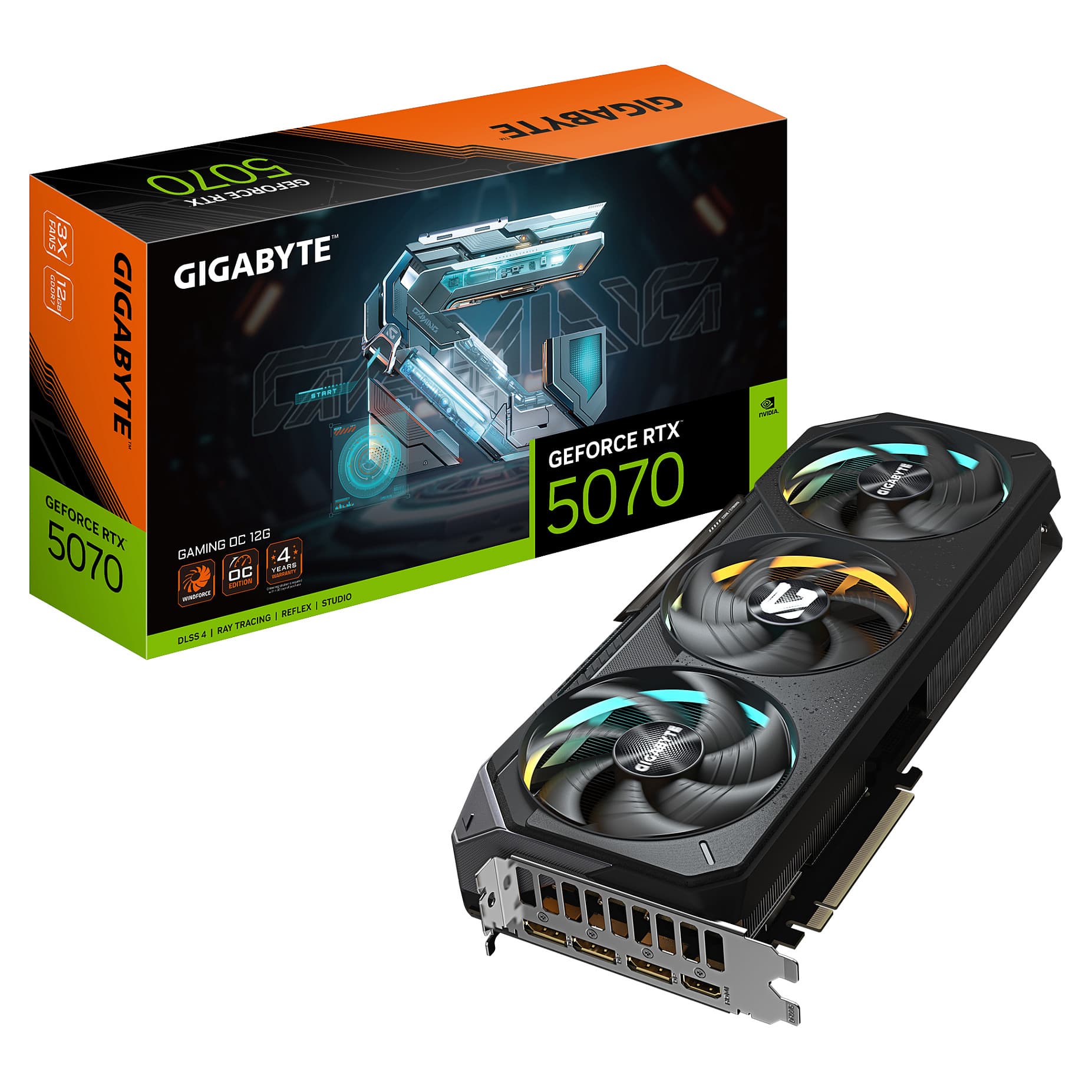 Gigabyte Geforce Rtx 5070 Gaming Oc 12g