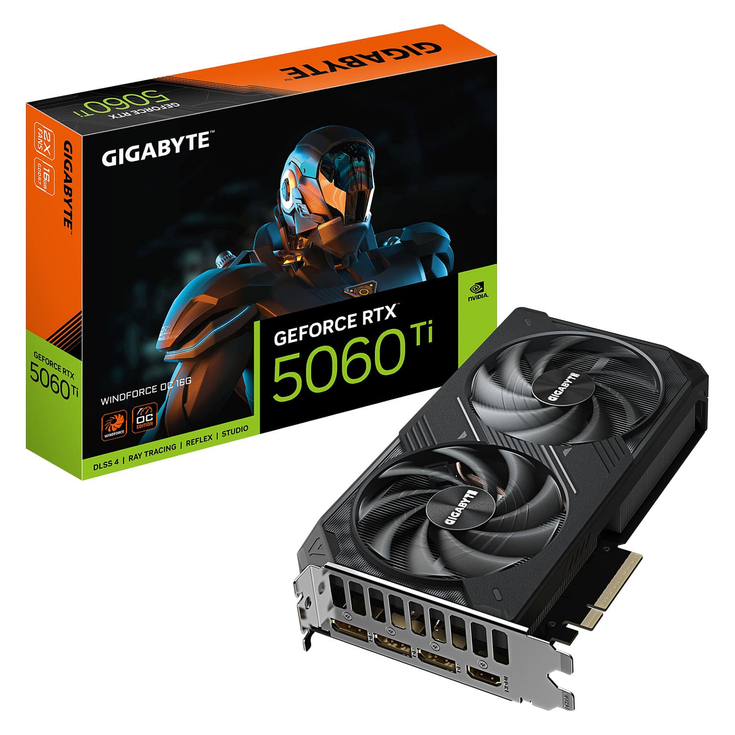 Gigabyte Geforce Rtx 5060 Ti Windforce Oc 16g