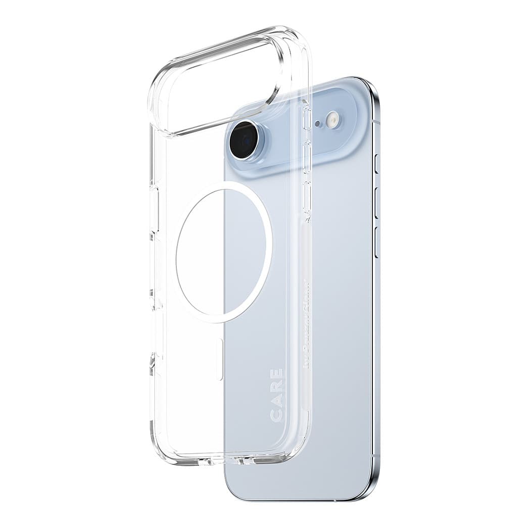 Panzerglass Careâ„¢ By ® Urban Explorer Case Transparent W. White Magsafe Iphone Air Mobile Phone Case