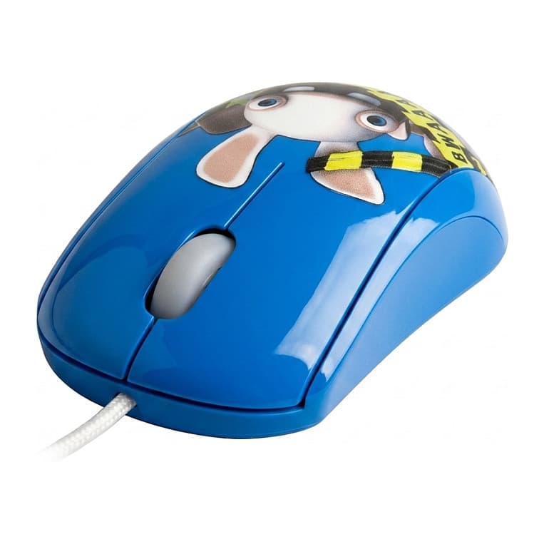 Steelseries Wired Mouse ""Crazy Rabbits) Blue