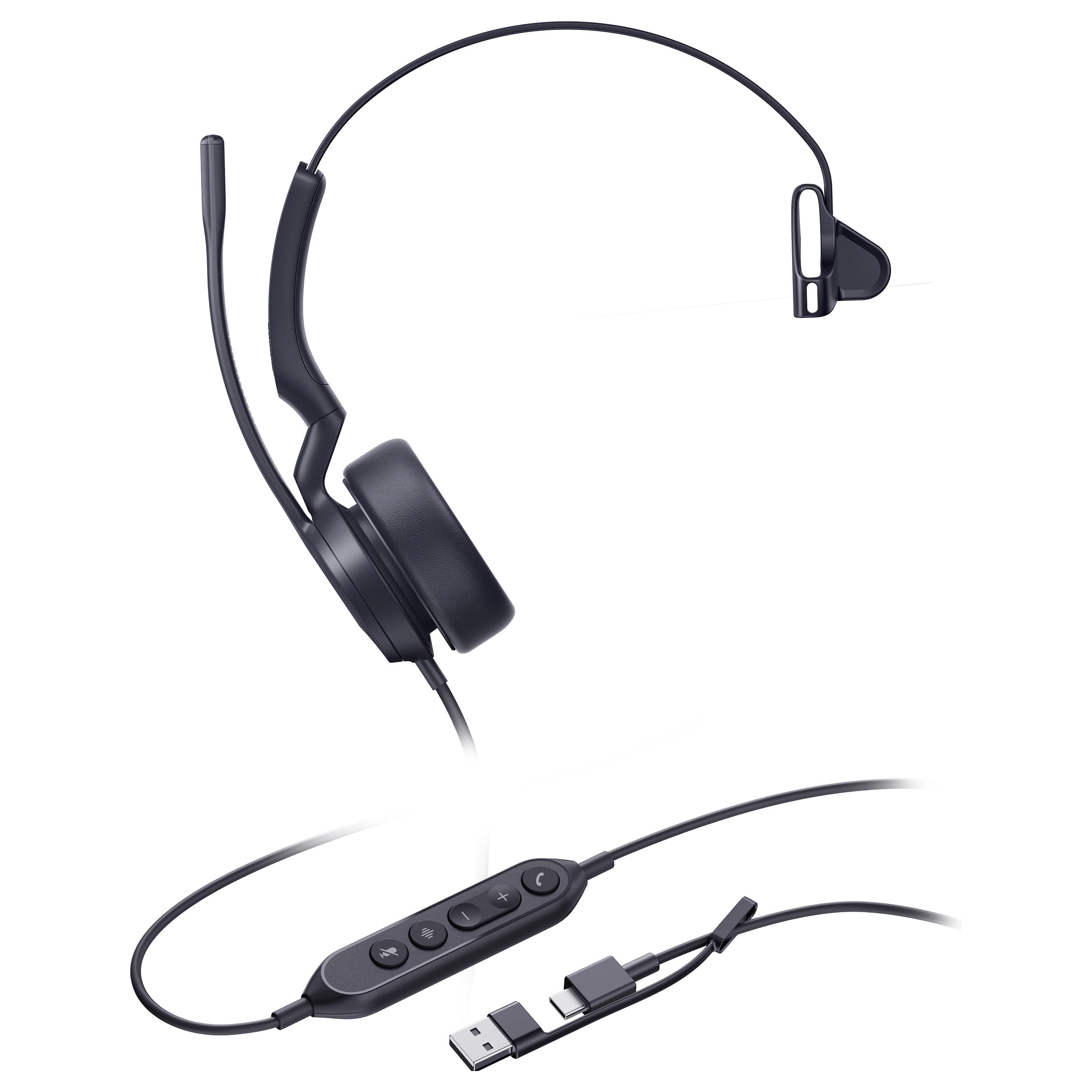 Yealink Uh44 Mono Usb-C/A Headset