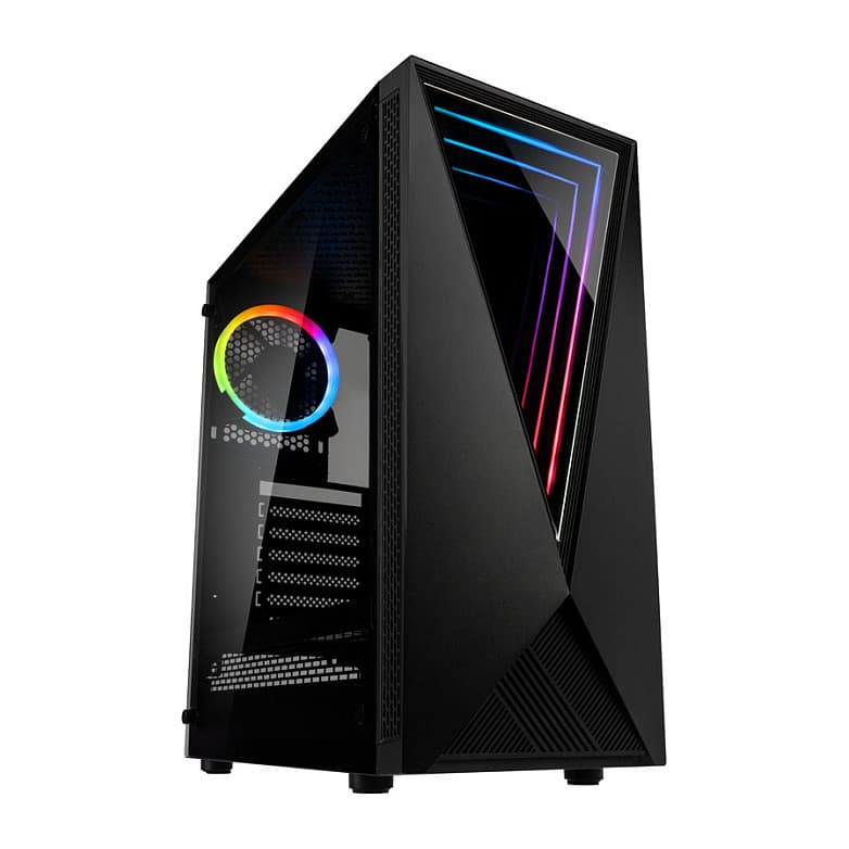 Kolink Void Rgb Midi-Tower - Schwarz Window