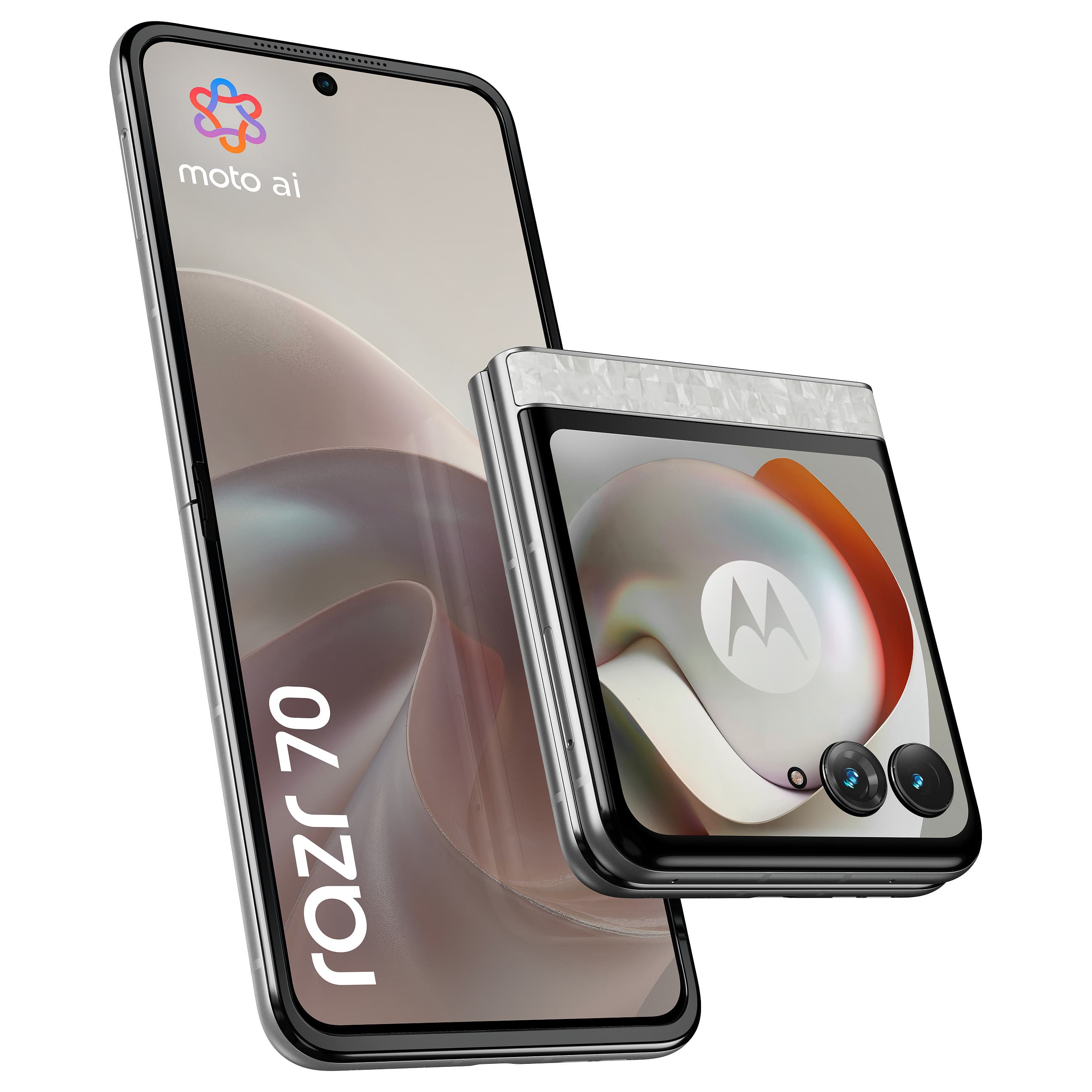 Tel Motorola Razr 70 5g 8ram 256gb Bright White