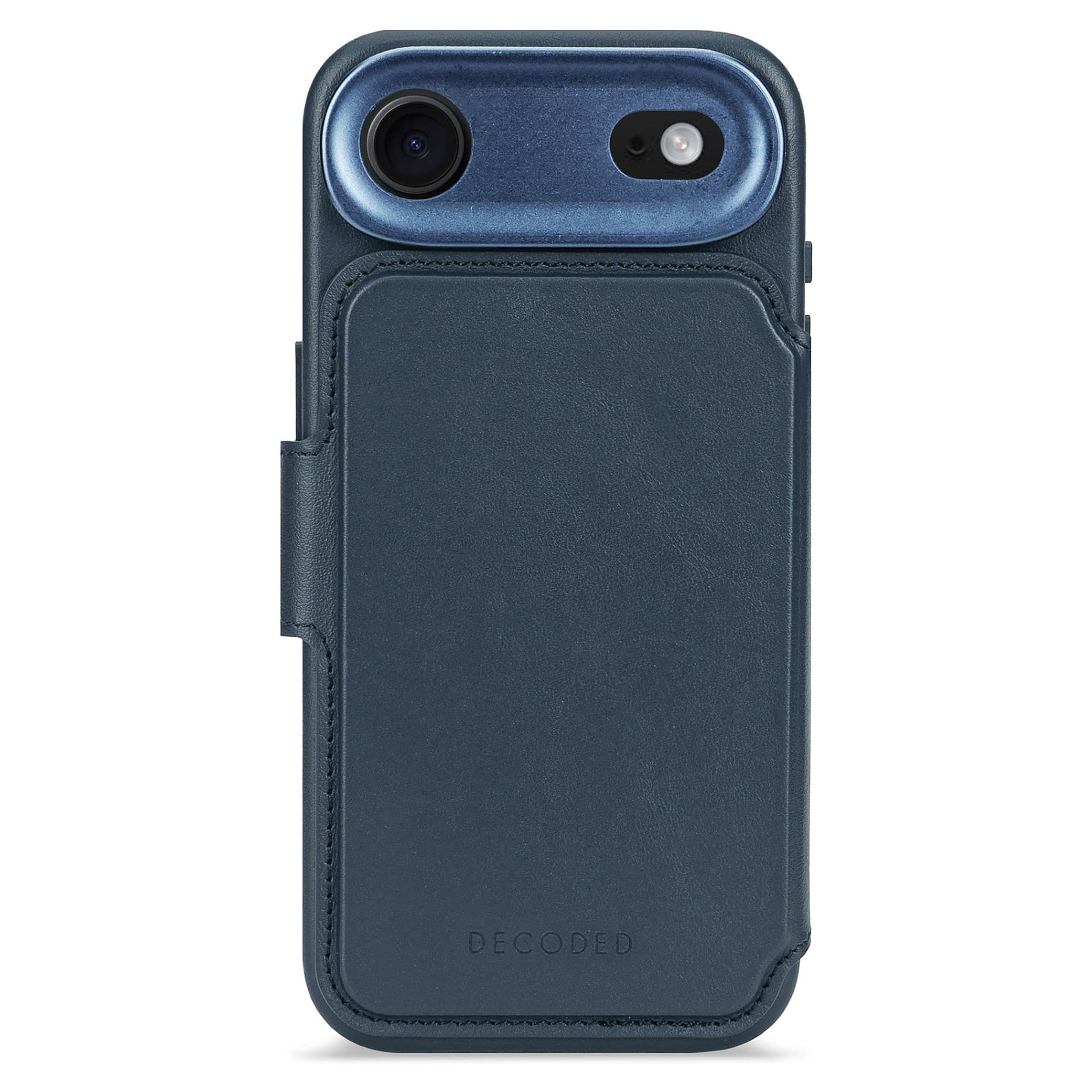 Decoded Detachable Wallet Mit Magsafe Für Iphone Air, Navy, Leder, D26ipo17adw5nw