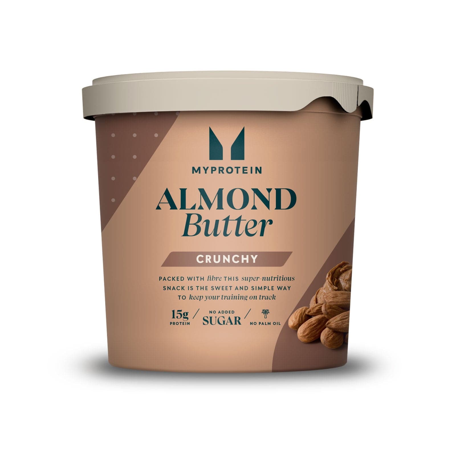 Naturbelassene Mandelbutter - 1kg - Original - Grob