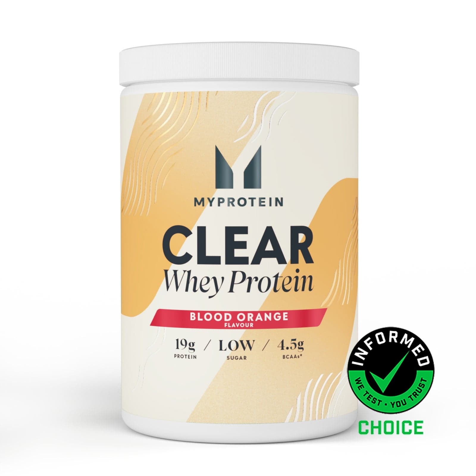 Clear Whey Isolat - 500g - 20portionen - Blutorange