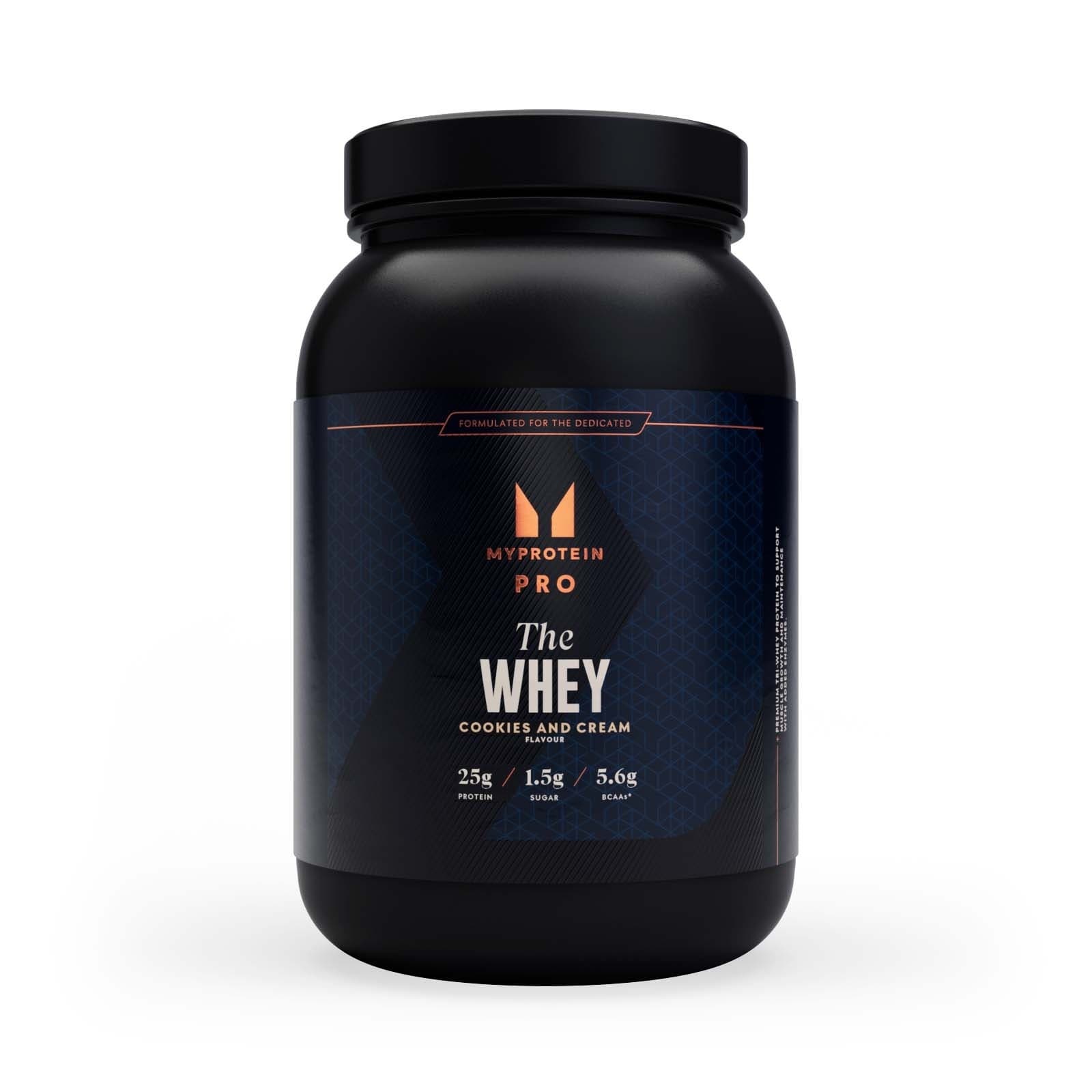 The Whey - 1.98kg - 60portionen - Cookies & Cream