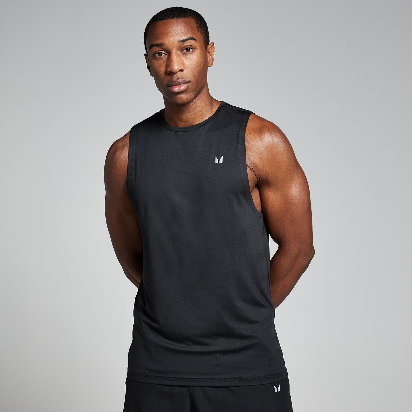 Mp Herren Trainings-Tanktop — Schwarz - Xl