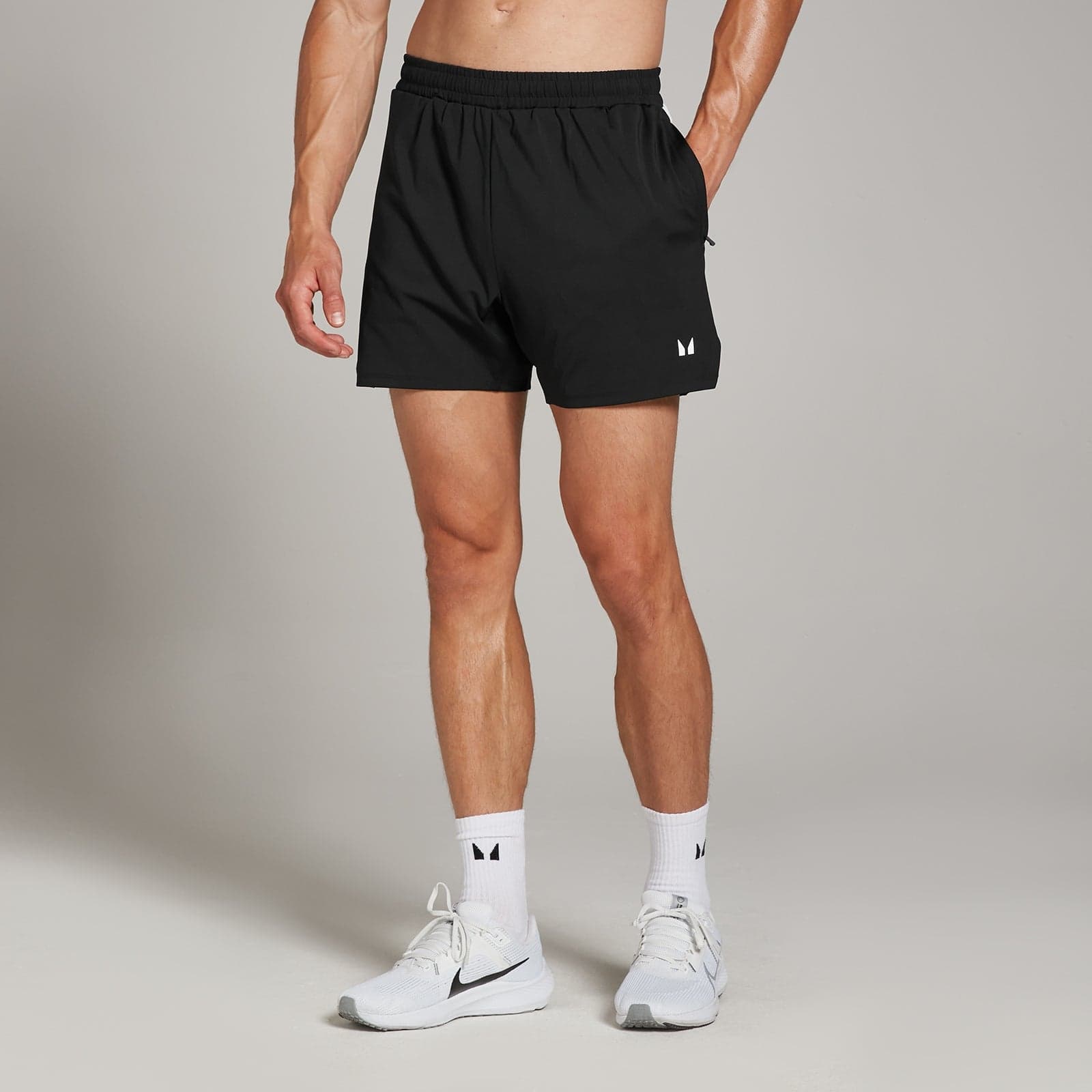 Mp Herren Tempo Panel 5 Shorts - Schwarz - S