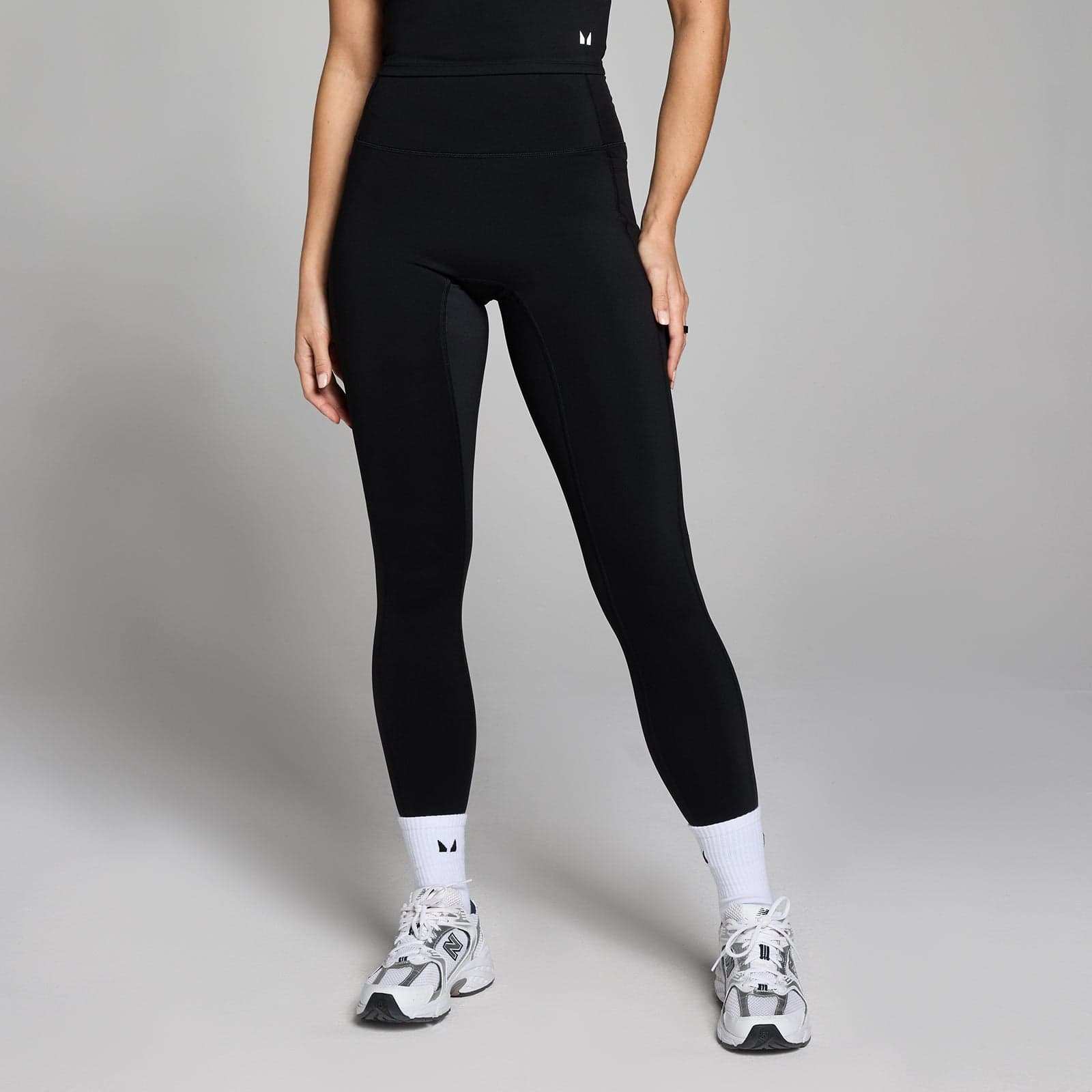 Mp Damen Active Leggings Mit Taschen - Schwarz - Xs