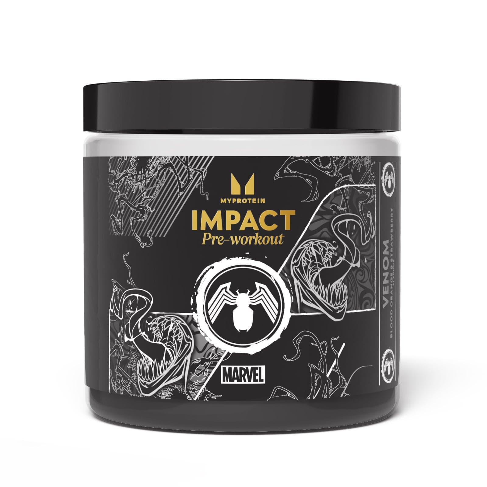 Pre Workout - 440g - 40portionen - Marvel Venom - Blood Orange And Strawberry
