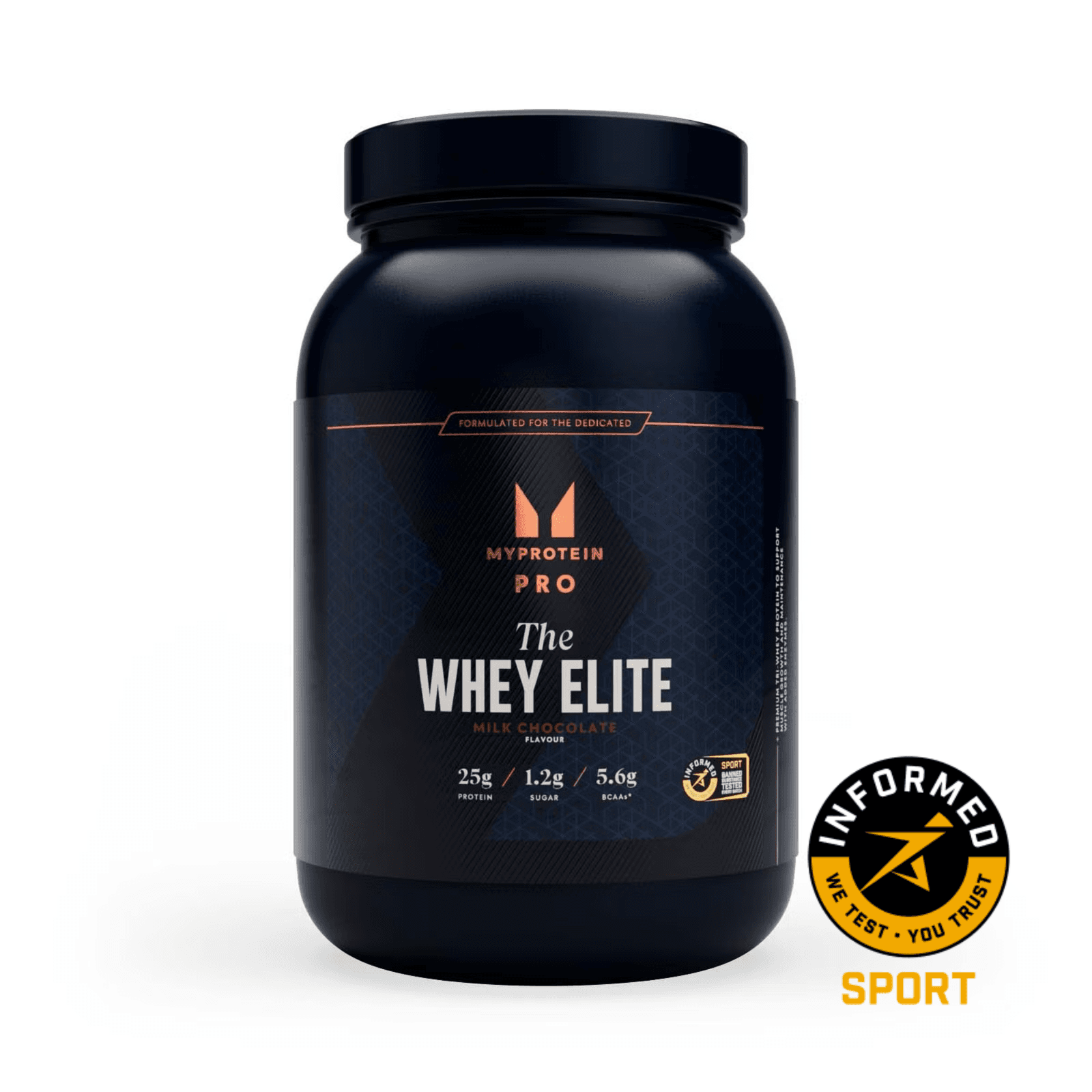 Myprotein The Whey Elite (We) - 1.02kg - 30portionen - Milk Chocolate (Informed Sport)