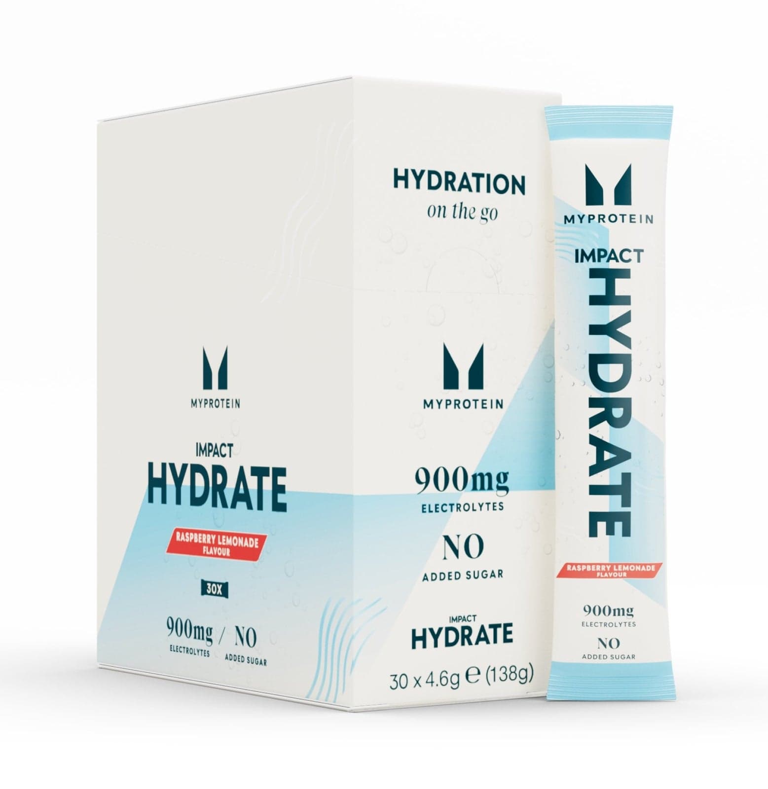 Impact Hydrate | Sticks - 4.6g X 30portionen - Himbeerlimonade