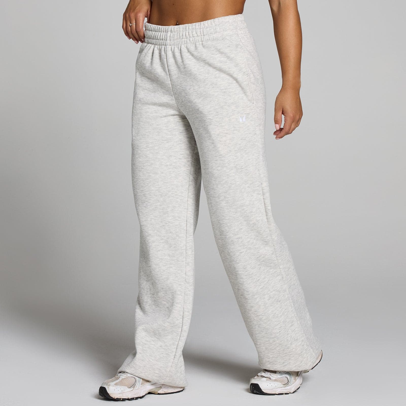 Mp Damen Basics Jogginghose Mit Zierlicher Passform Und Geradem Bein – Hellgrau - M