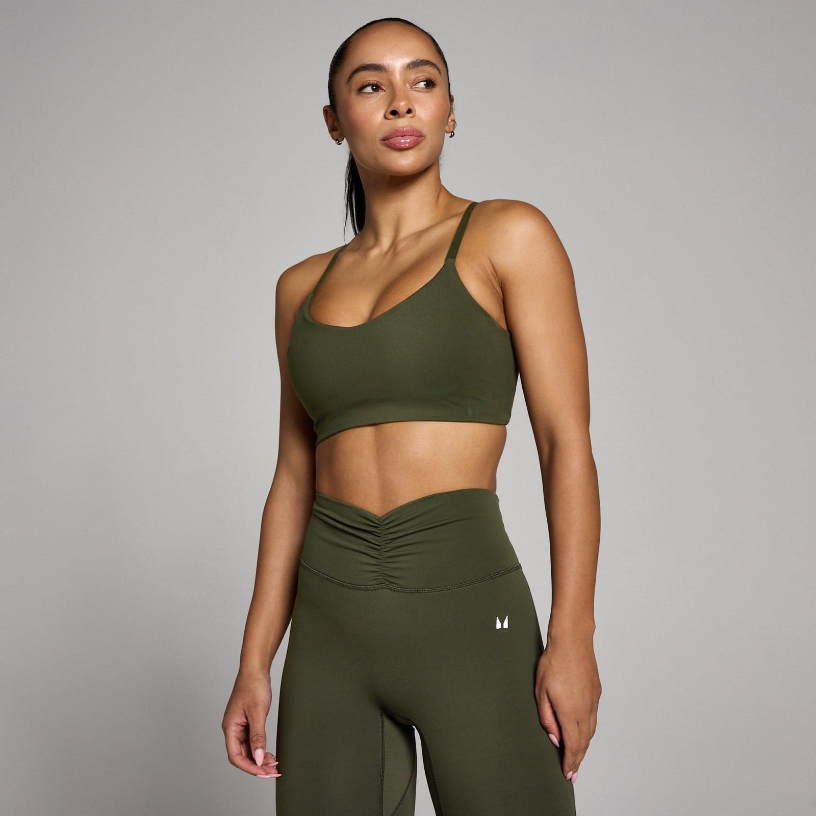 Mp Damen Tempo Sport-Bh - Waldgrün - S