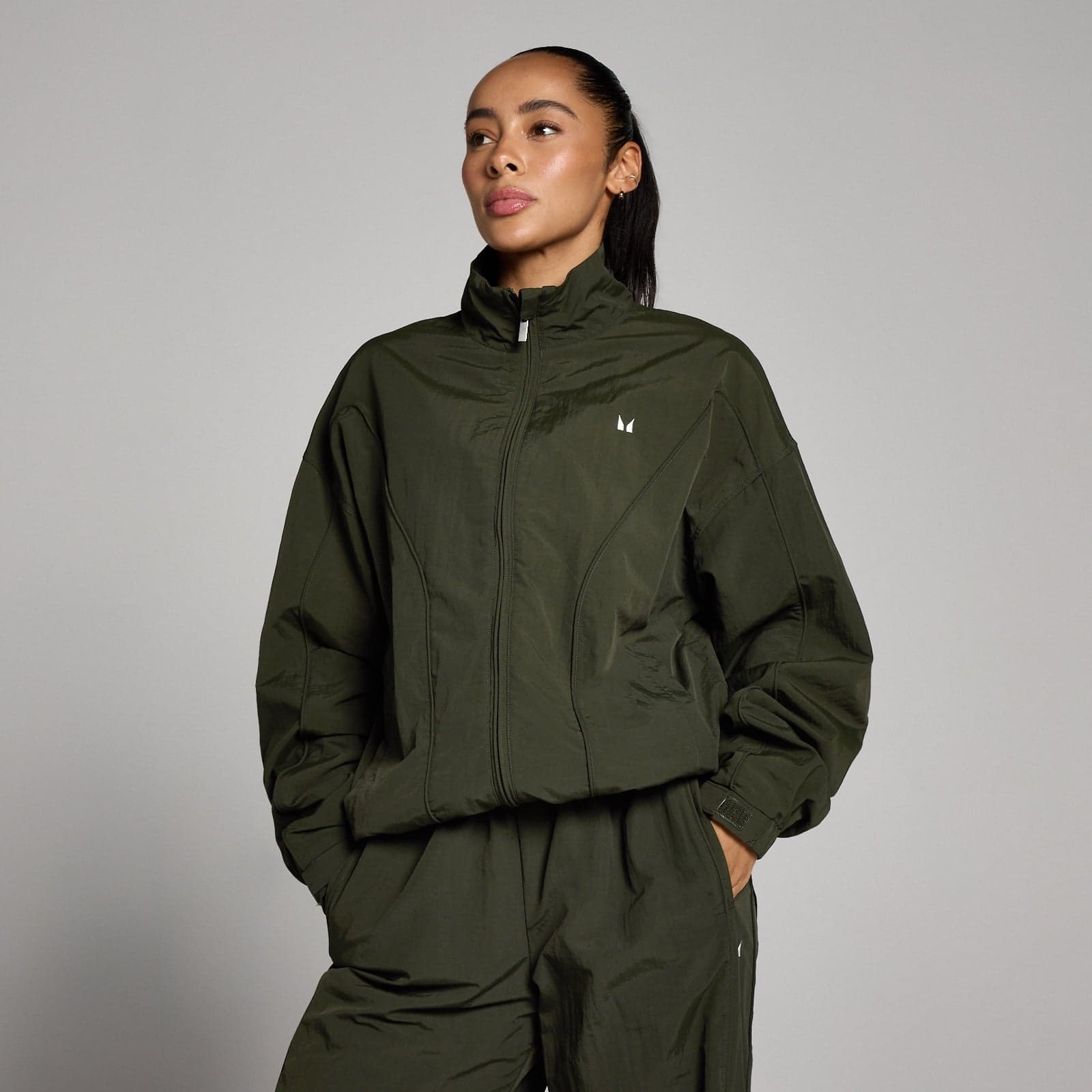 Mp Damen Woven Jacke - Waldgrün - L