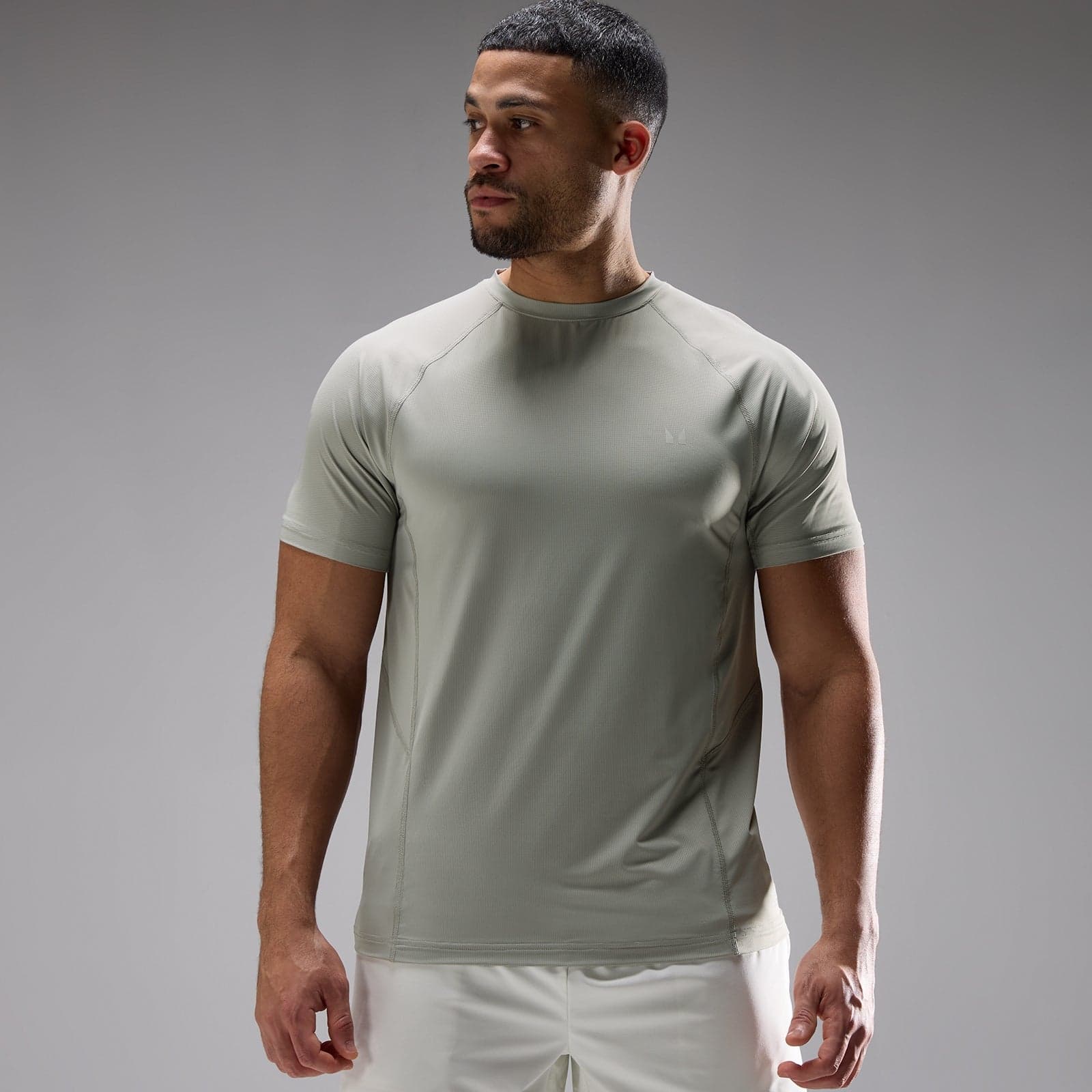 Mp Herren Training Ultra Mesh T-Shirt - Fossil - Xs