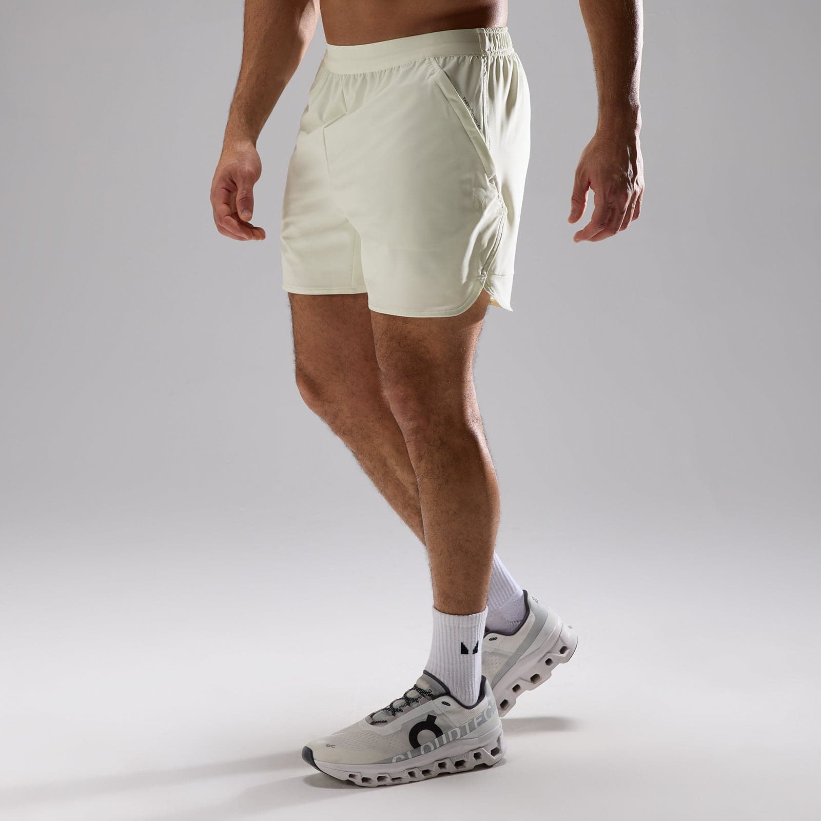 Mp Herren Training Ultra 5 2-In-1-Shorts – Platinum - M