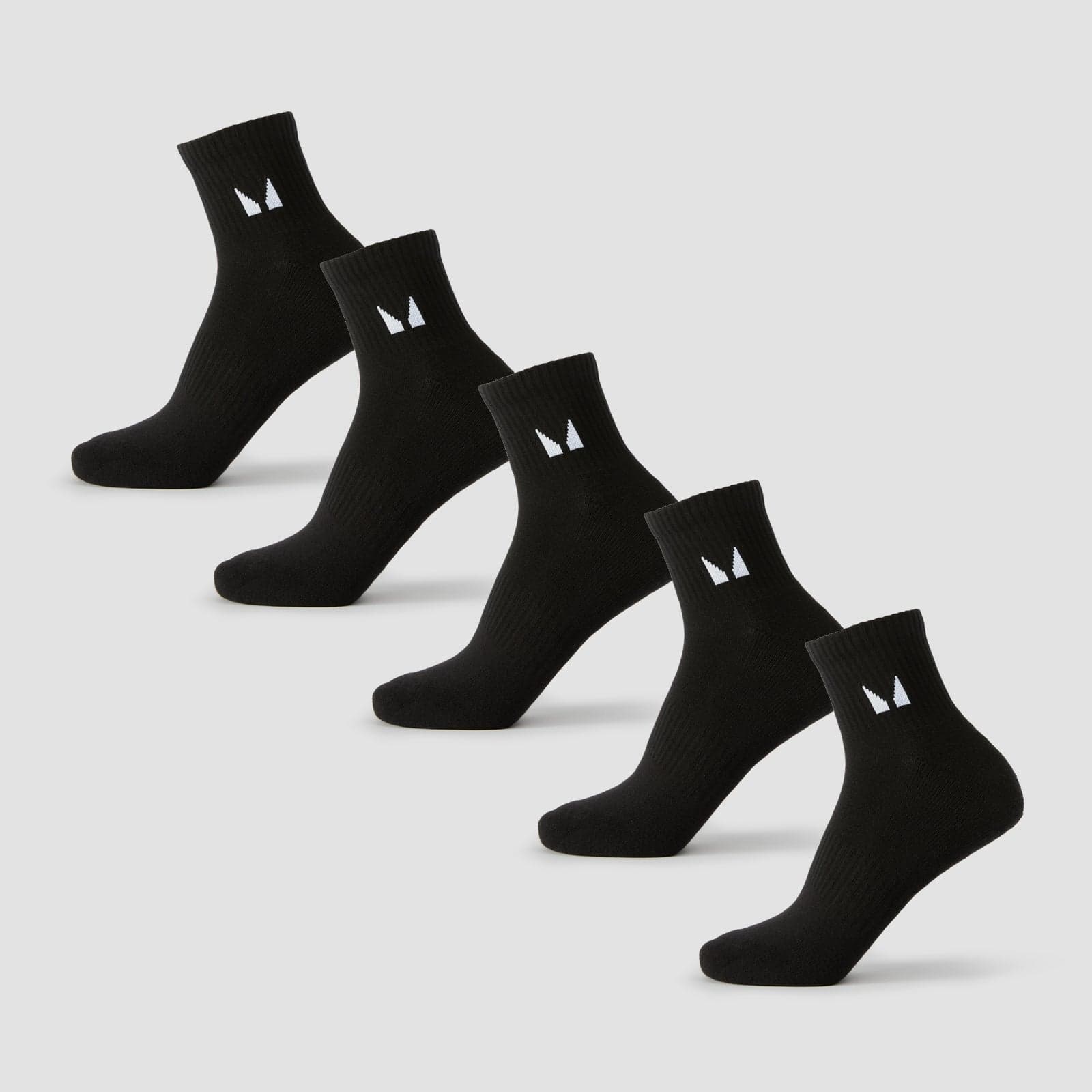 Mp Unisex Knöchelsocken (5er-Pack) - Schwarz - Uk 6-8
