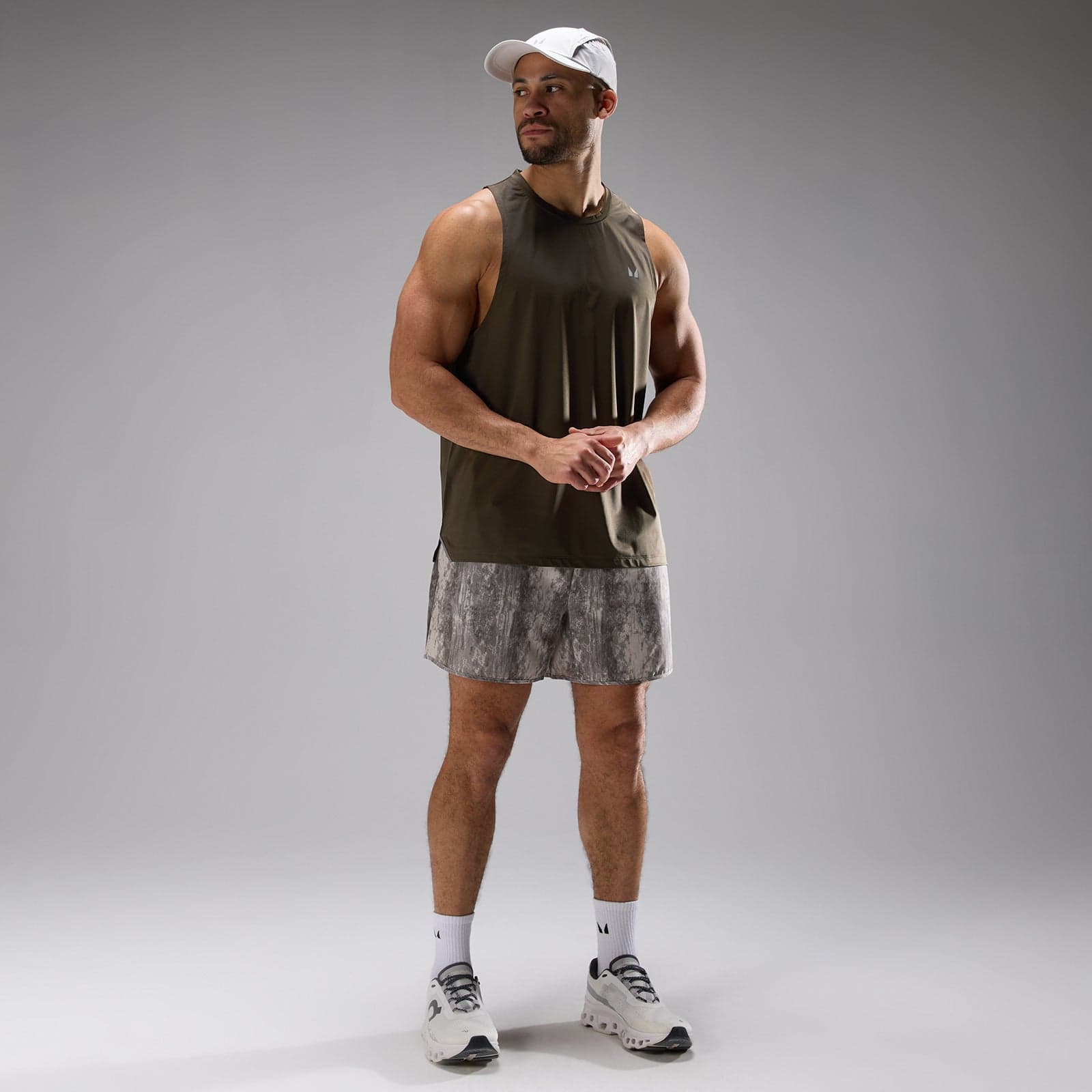 Mp Herren Velocity Ultra Mesh Tank - Earth - Xs