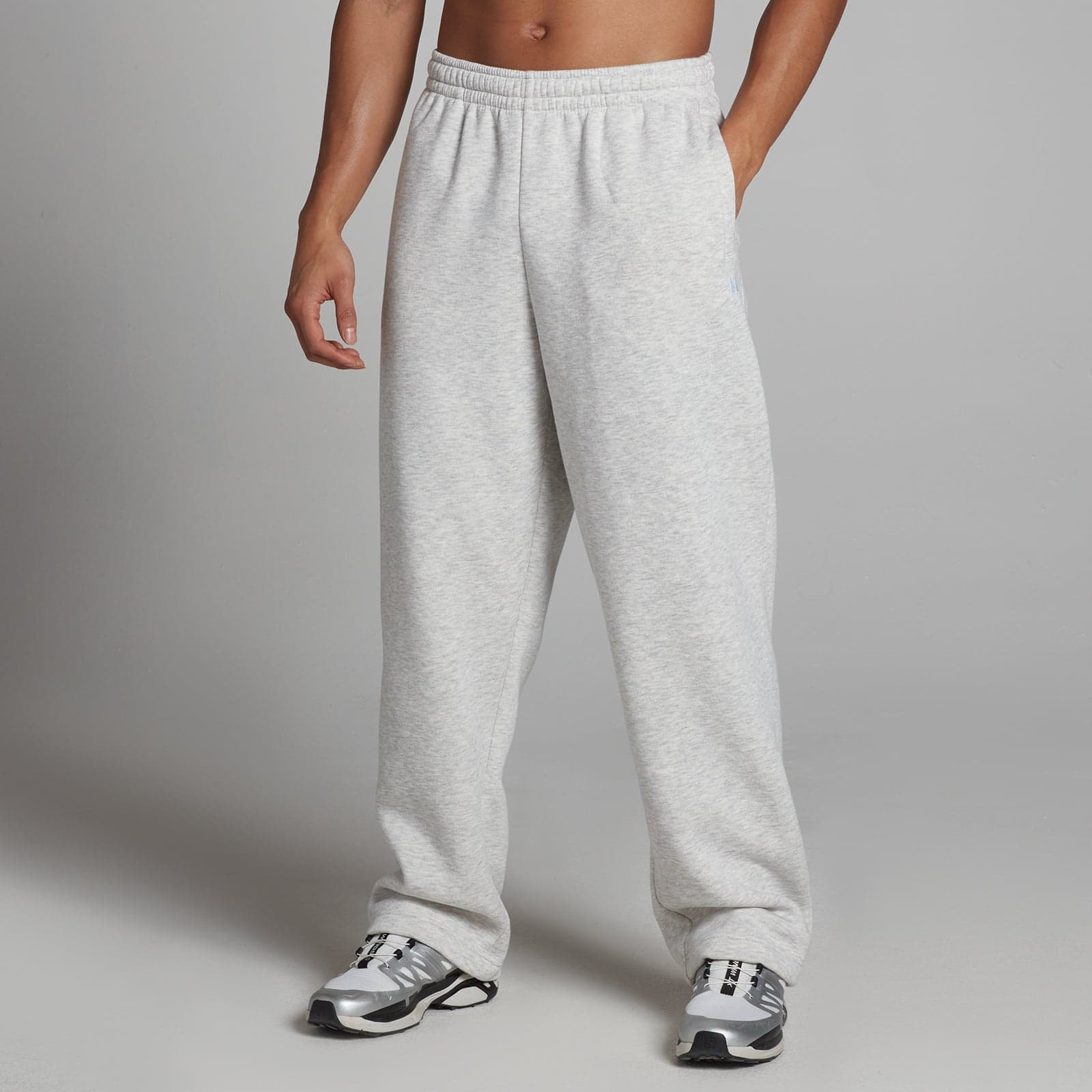 Mp Herren Rest Day Straight Leg Jogginghose - Grau Meliert Hell - Xxxl