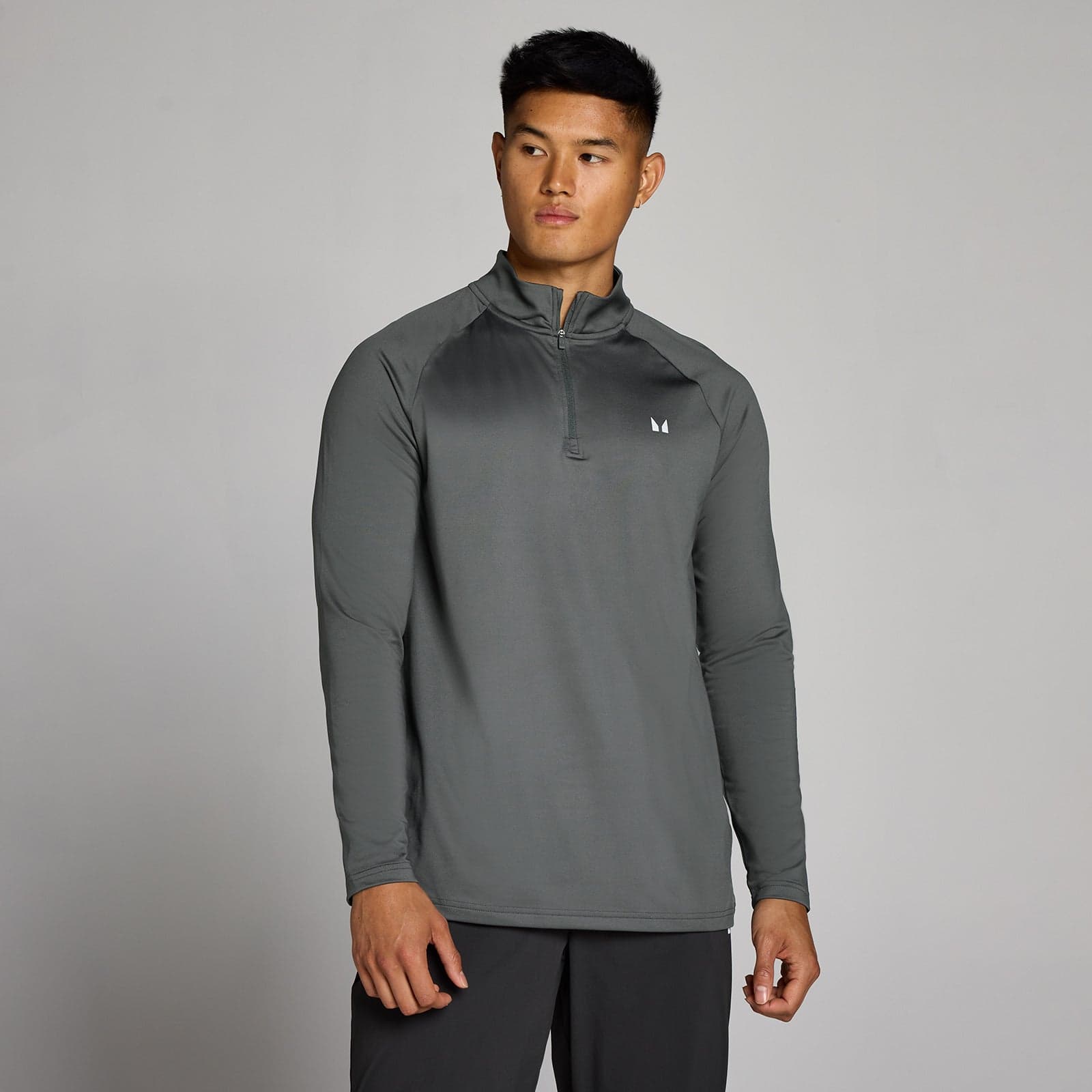 Mp Herren Training 1/4 Zip - Dunkelgrau - M