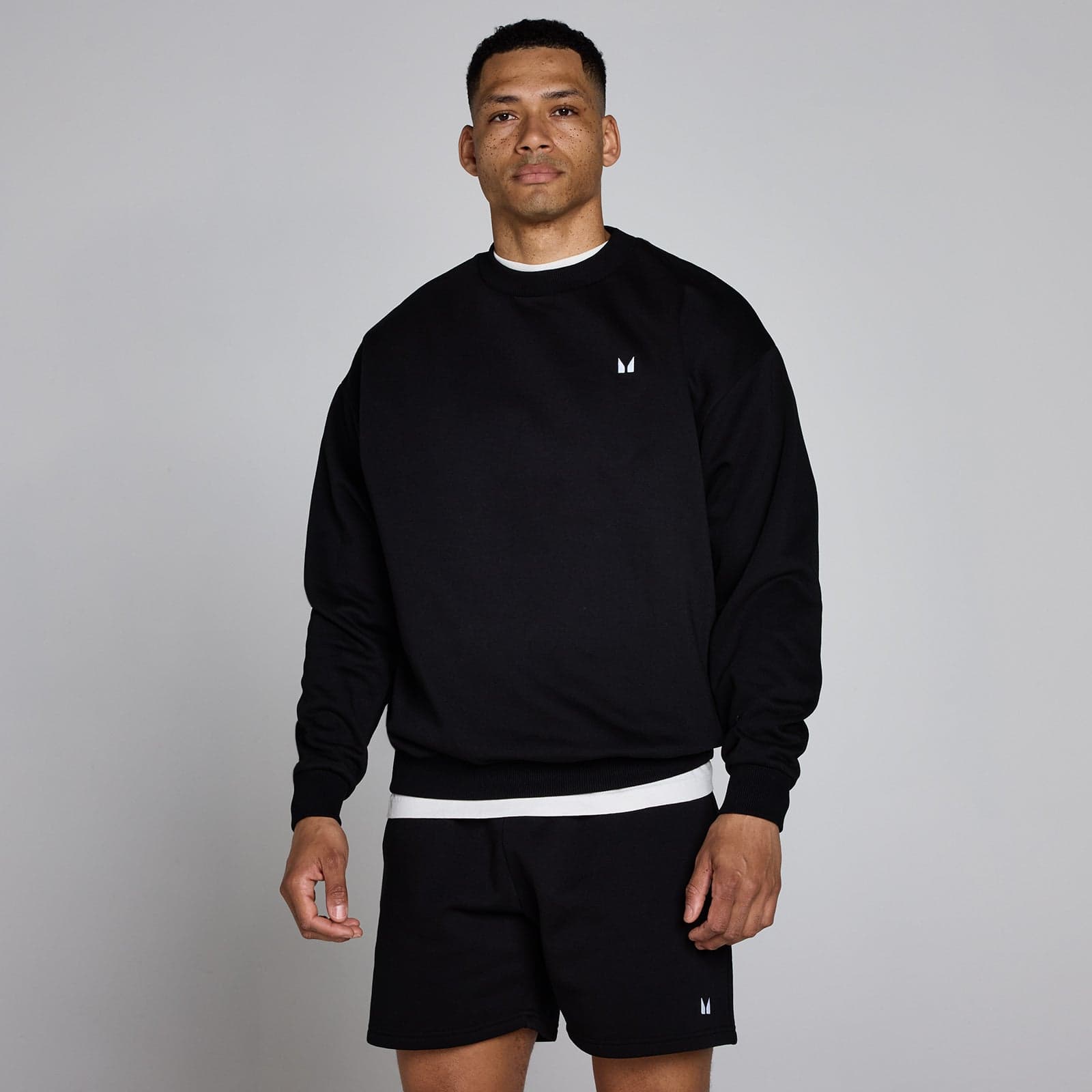 Mp Men'S Rest Day Oversized Sweatshirt - Black - L