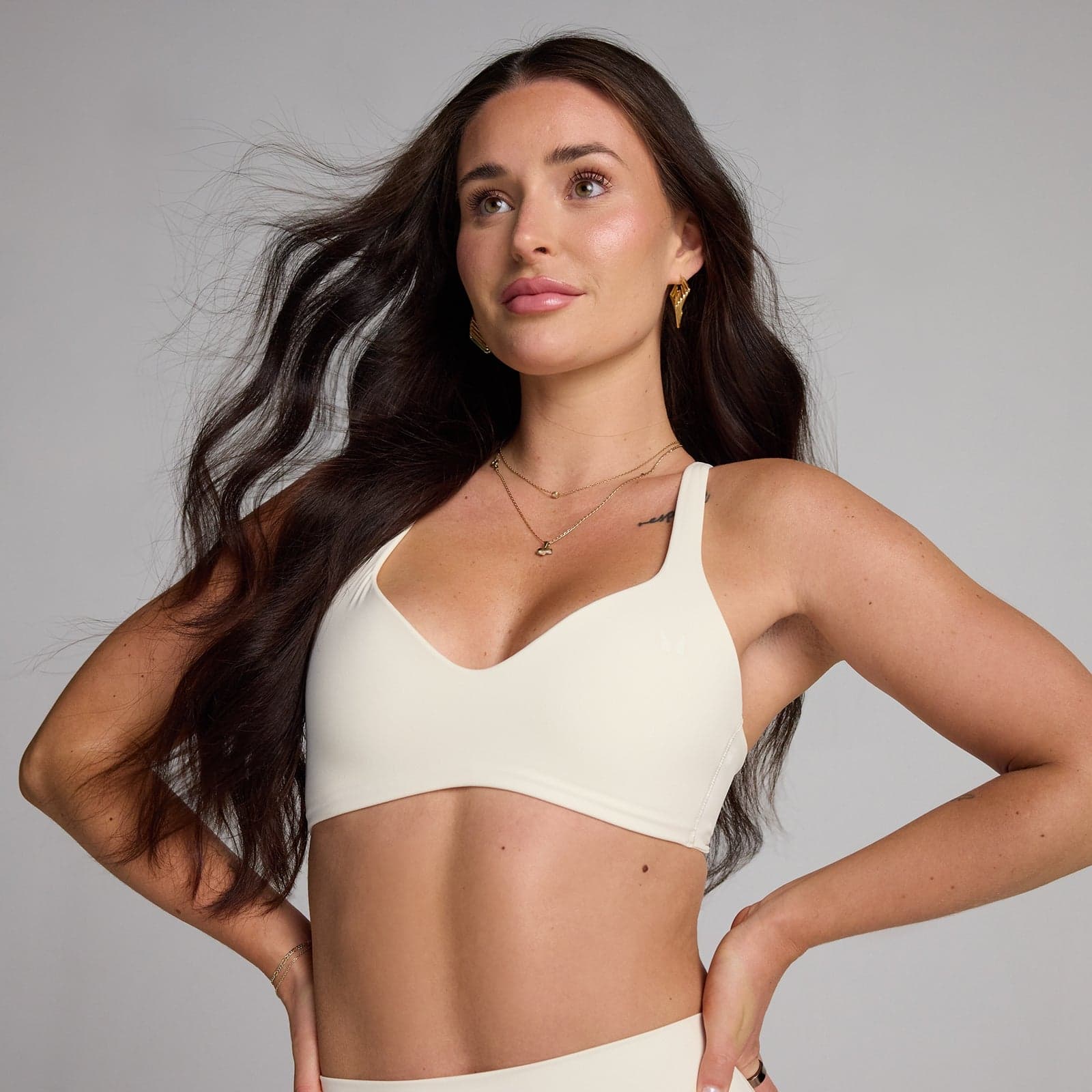Mp Damen Tempo Twist Back Sport-Bh - Coconut - S