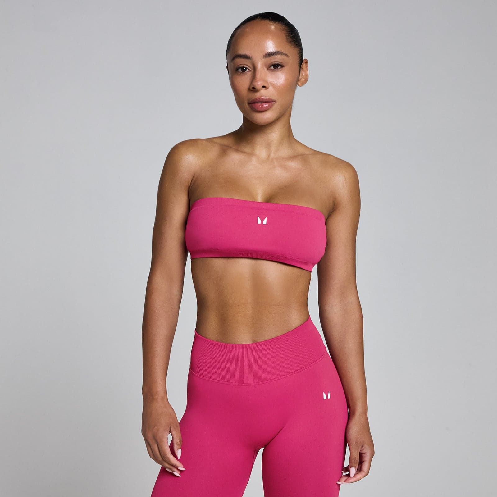 Mp Damen Lift Bandeau Sport-Bh - Bold Berry - M