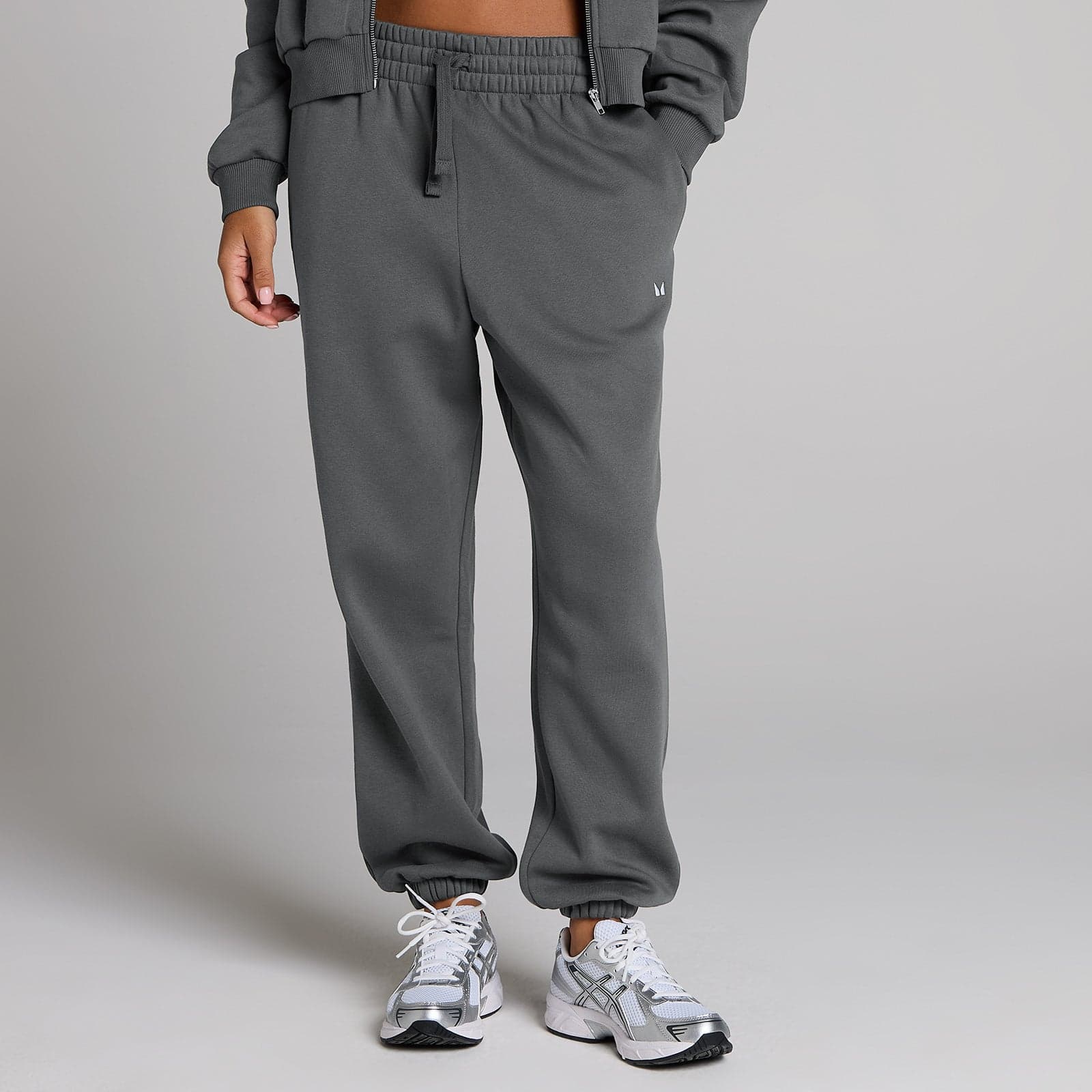 Mp Damen Basics Oversized-Jogginghose - Dunkelgrau - M