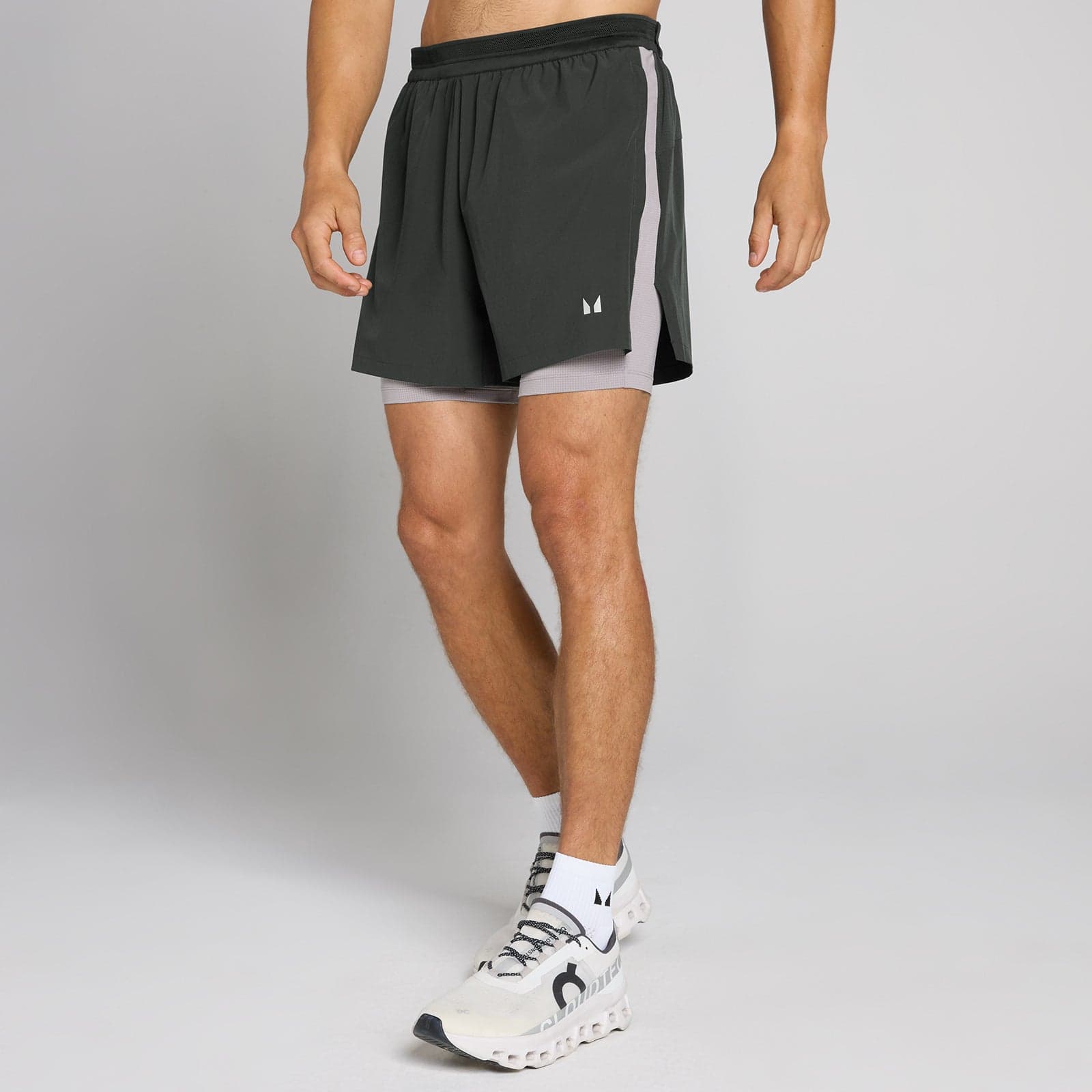 Mp Herren Velocity Ultra 5 2-In-1 Short - Vintage-Schwarz - Xxl