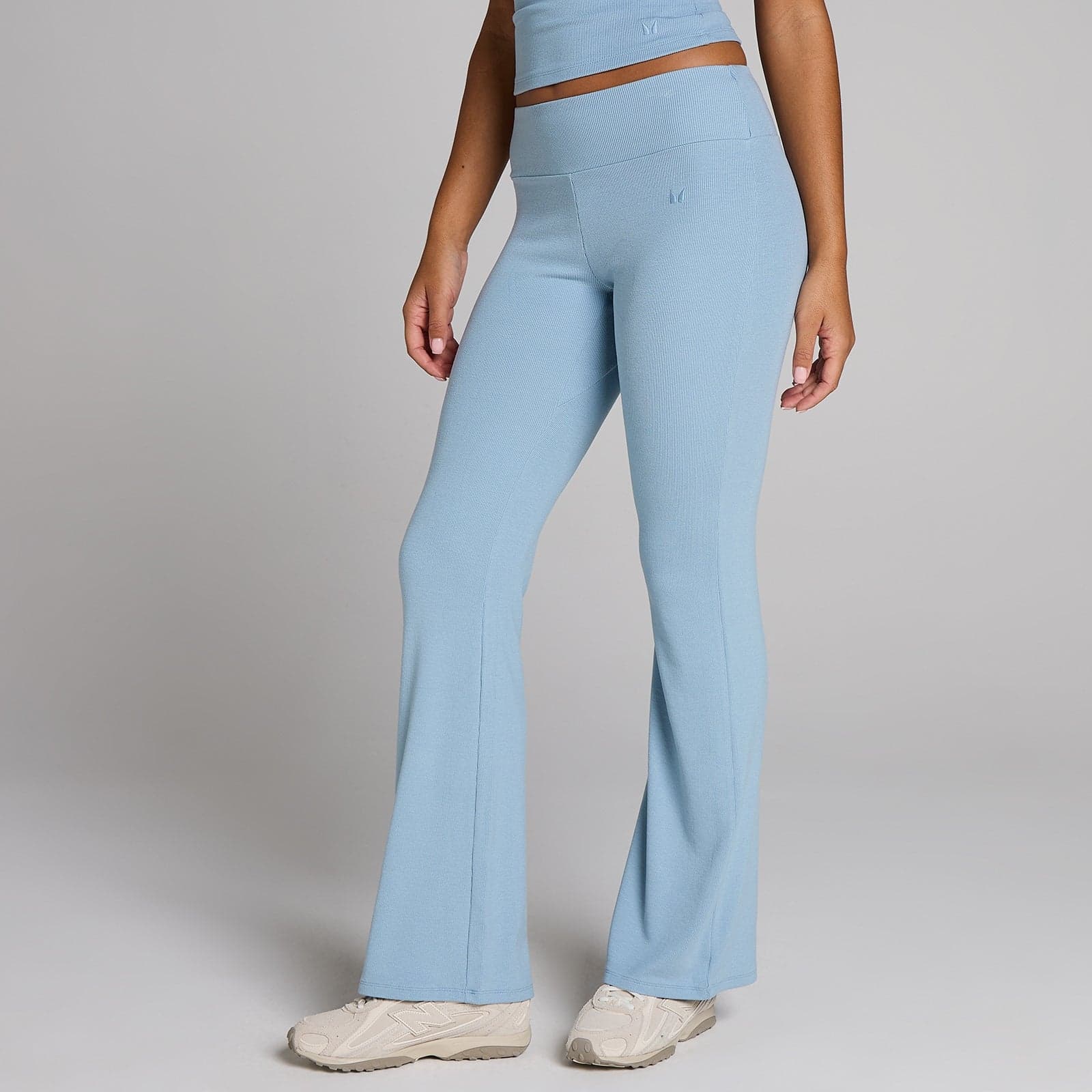 Mp Damen Gerippte Flares - Jeansblau - Xs