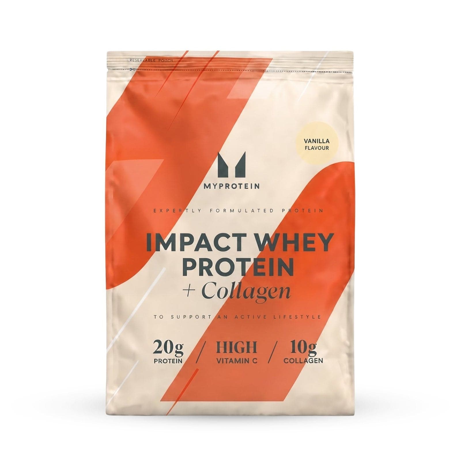 Impact Whey Protein + Kollagen - 375g - 15portionen - Vanille