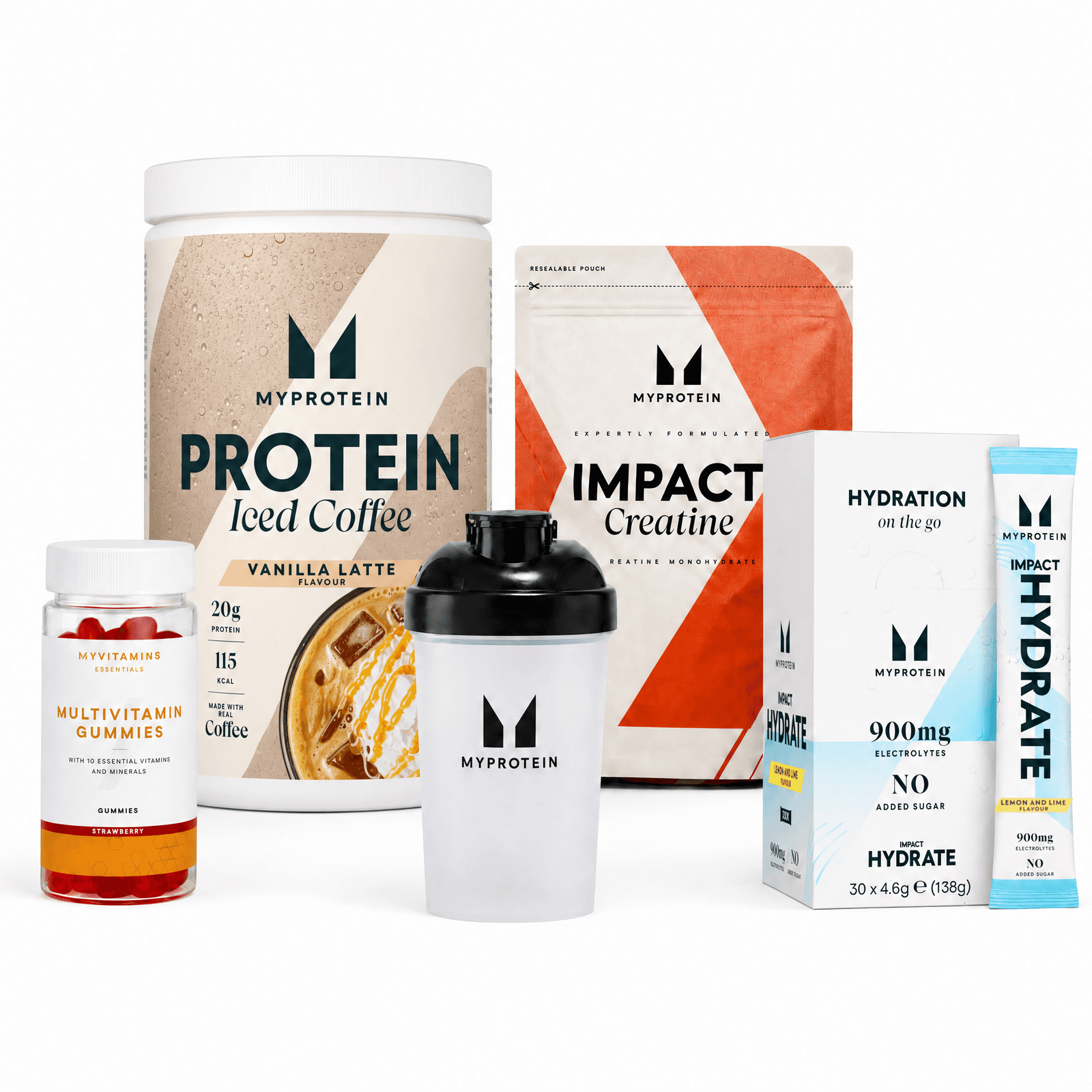 Impact Week Coffee Bundle - Lemon & Lime - 20portionen - Iced Vanilla Latte
