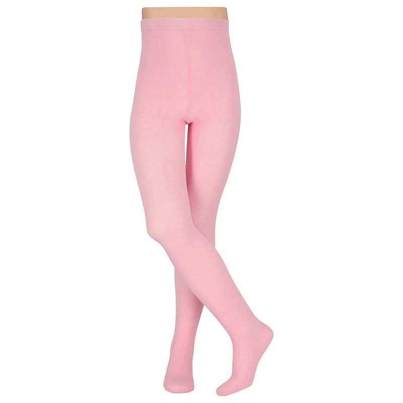 Kinderstrumpfhose Aus Baumwolle – Pink – 140-146