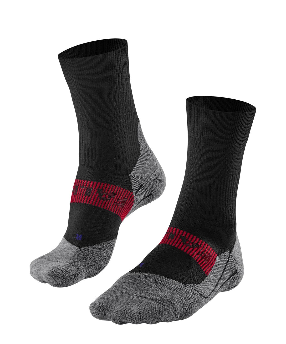 Ru4 Endurance Cool Damen Laufsocken – Schwarz – 37-38