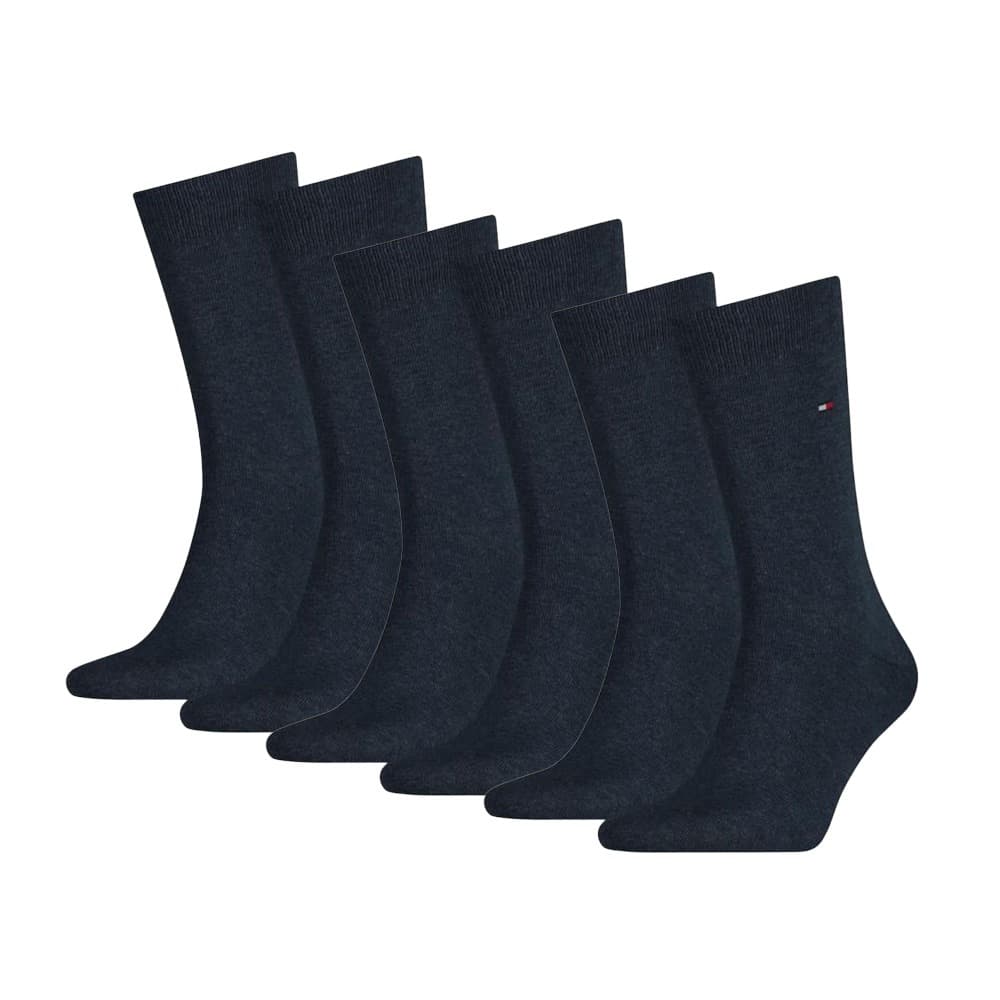 Klassische Herrensocken - 6 Paar - Jeans - 39-42