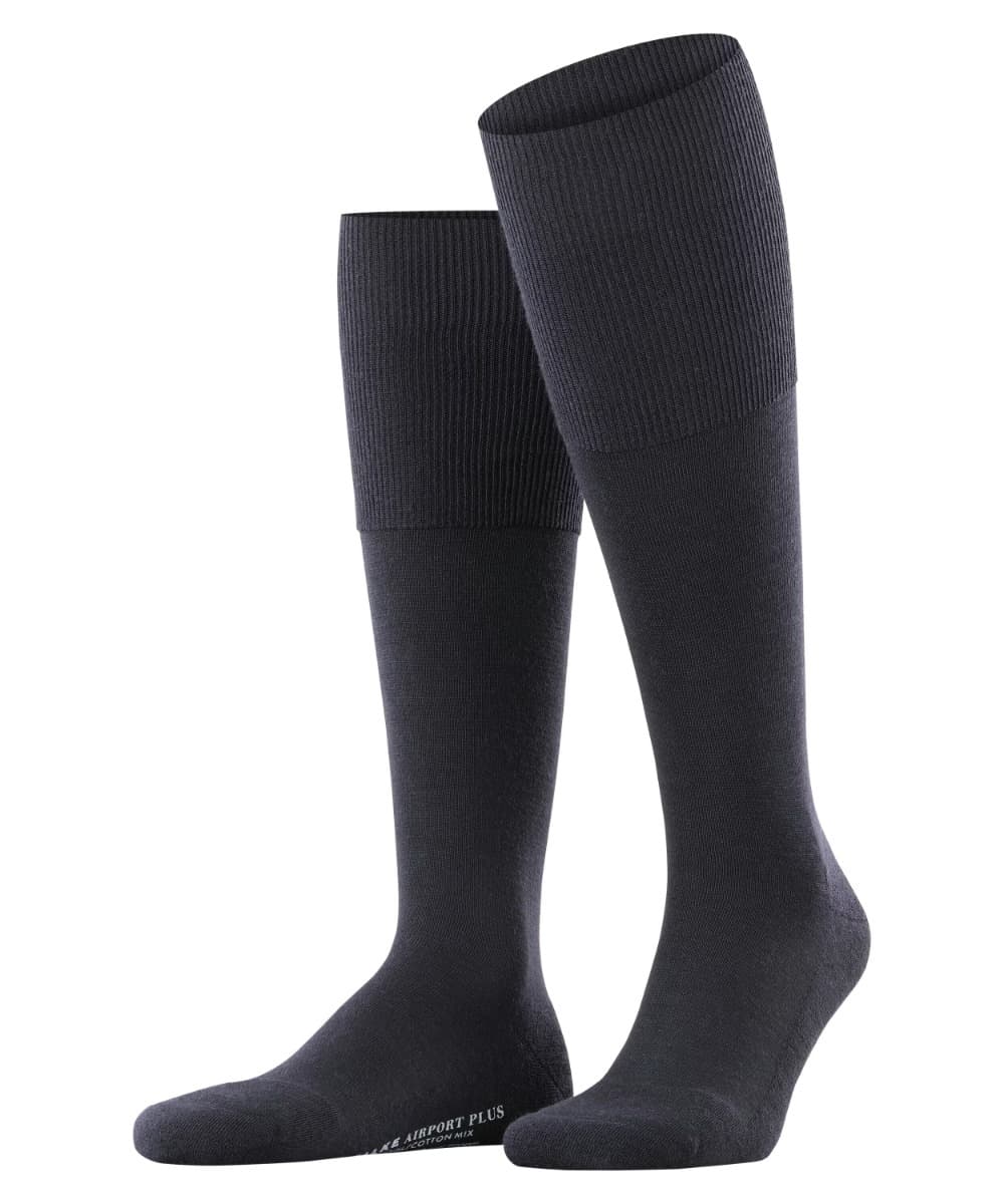Heren Kniekousen Airport Plus - Dark Navy - 45-46