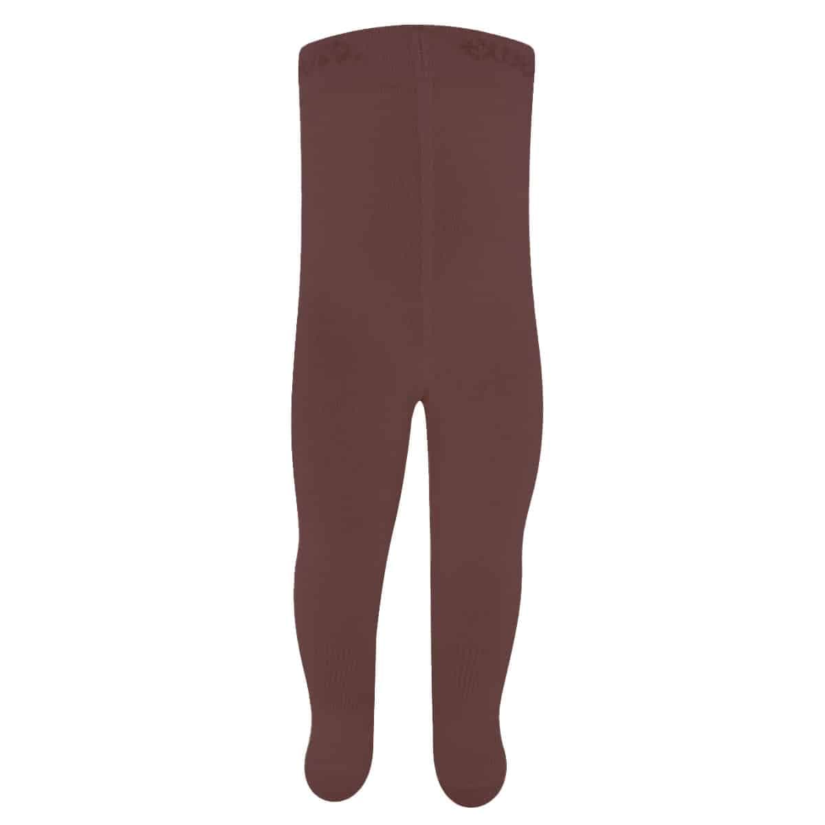 Kinderstrumpfhose Aus Baumwolle – Mokka – 56