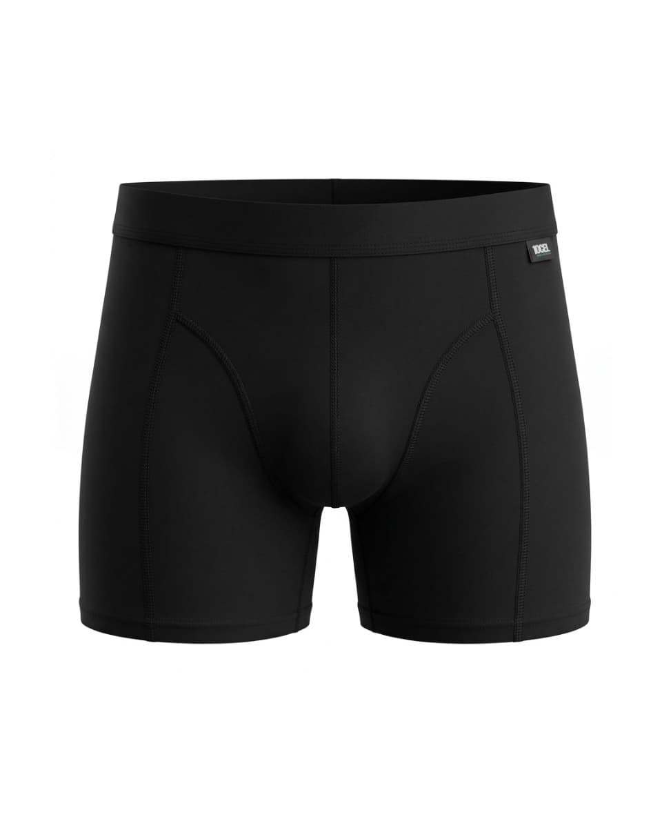 Herren Boxershorts Aus Tencel - Schwarz - Xxl