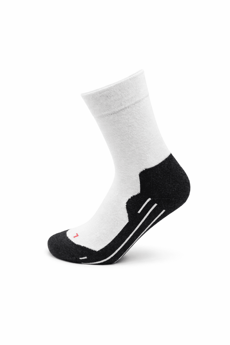 Unisex Basics Coolmax Socken - Weiß - 39-42