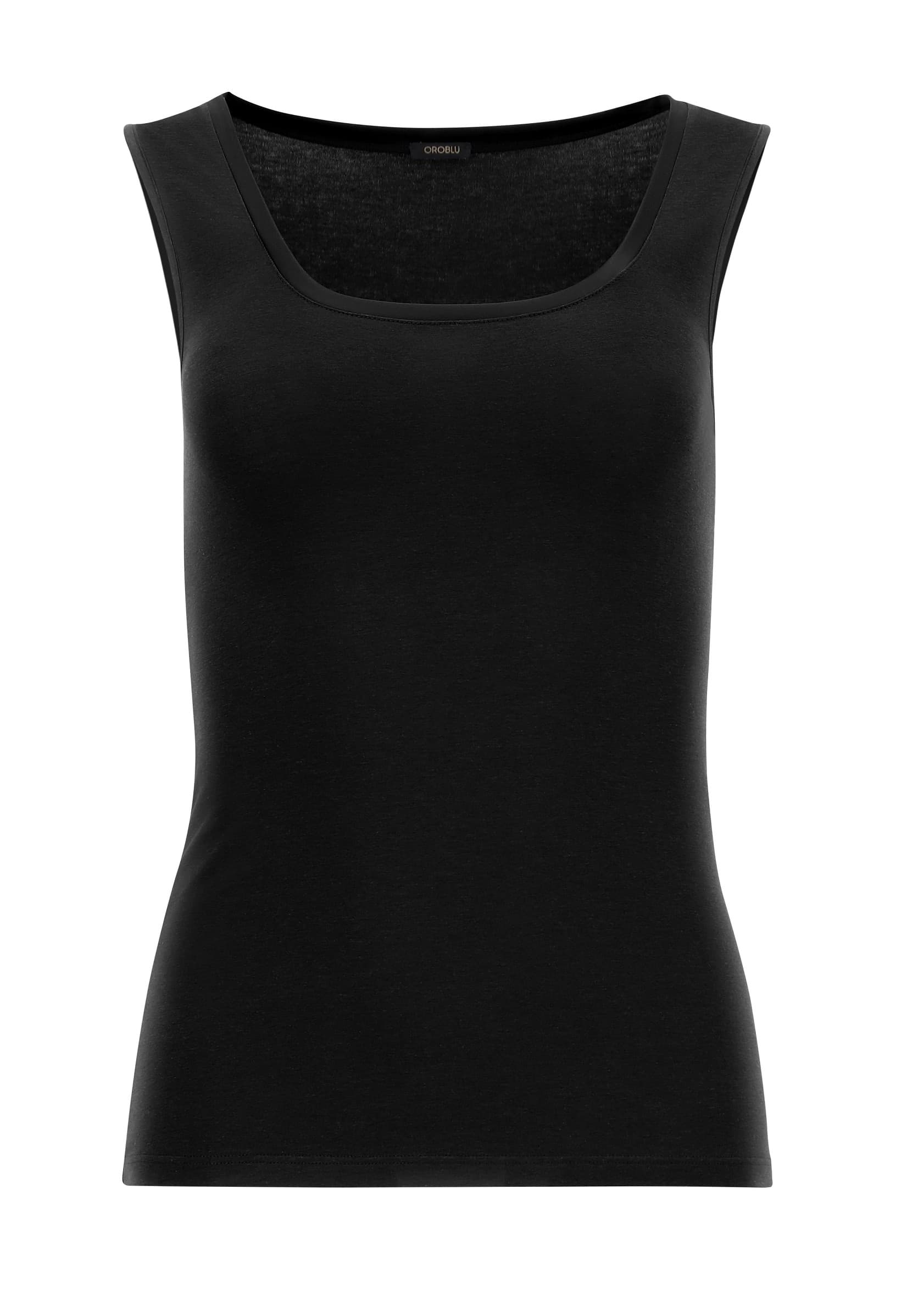 Perfektes Tanktop Aus Baumwolle – Schwarz – S