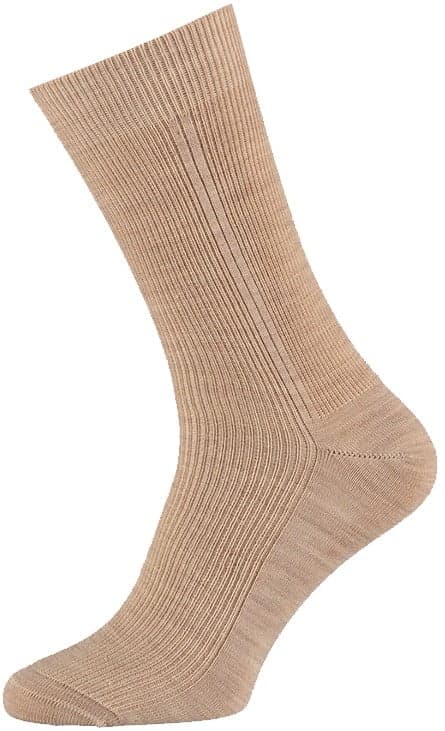 Herrenstrümpfe Aus 42% Wolle – Hellbeige – 48-50