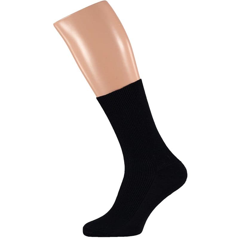 Wollherensocken Mit Frotteesohle – Marine – 48-50